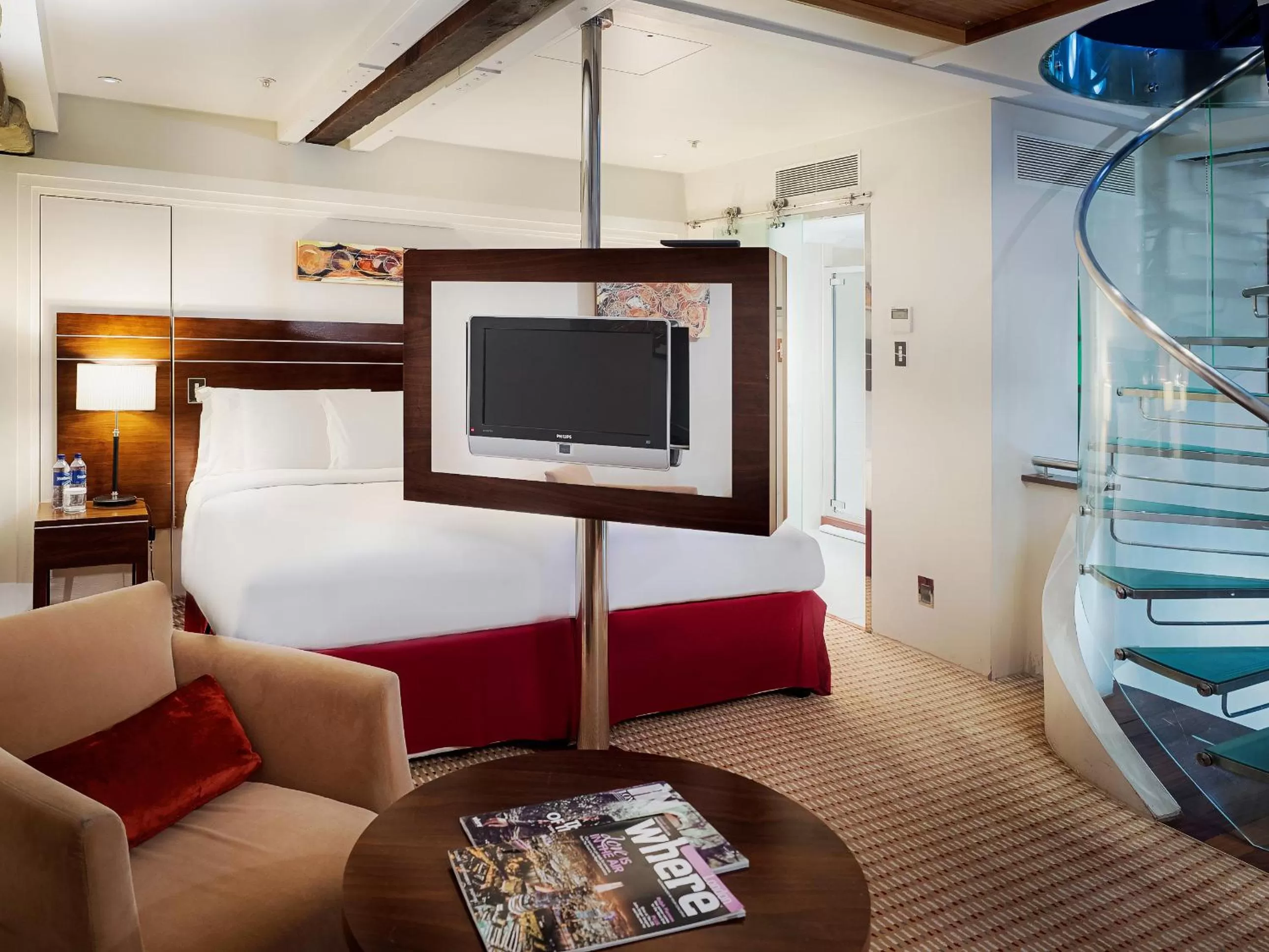 Bedroom, Bed in Hilton London Paddington