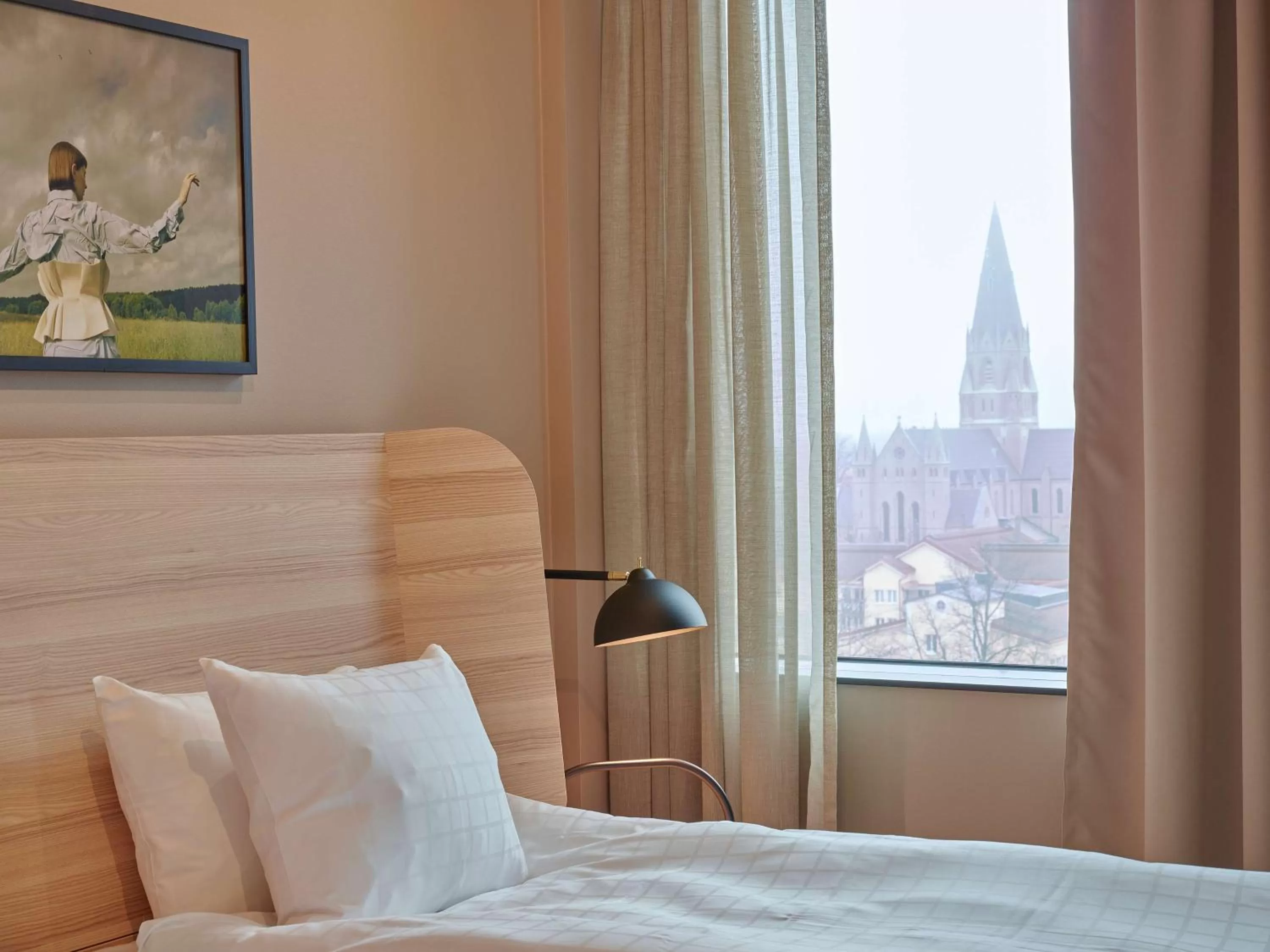 Photo of the whole room, Bed in Scandic Örebro Central