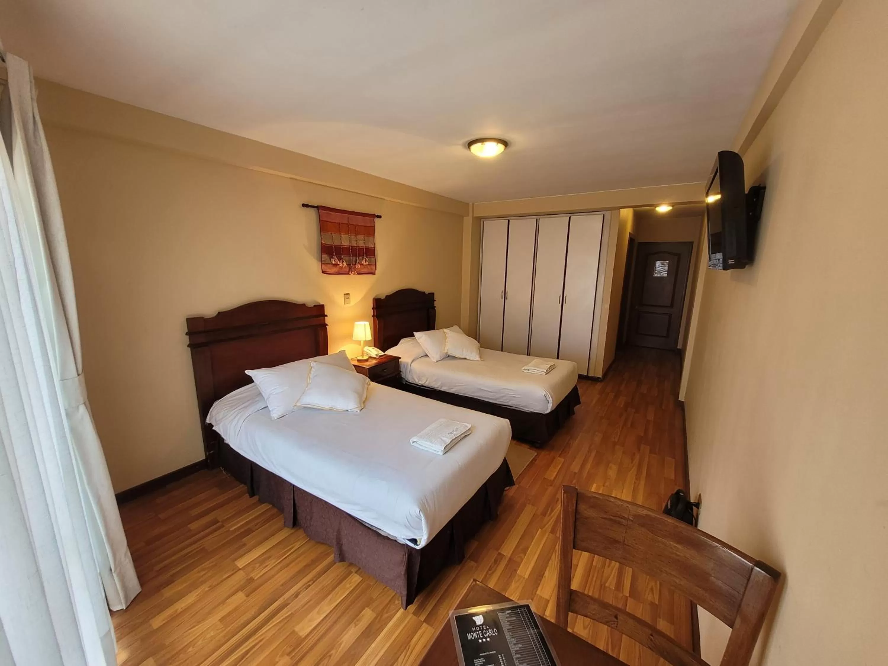 Bed in Hotel Monte Carlo