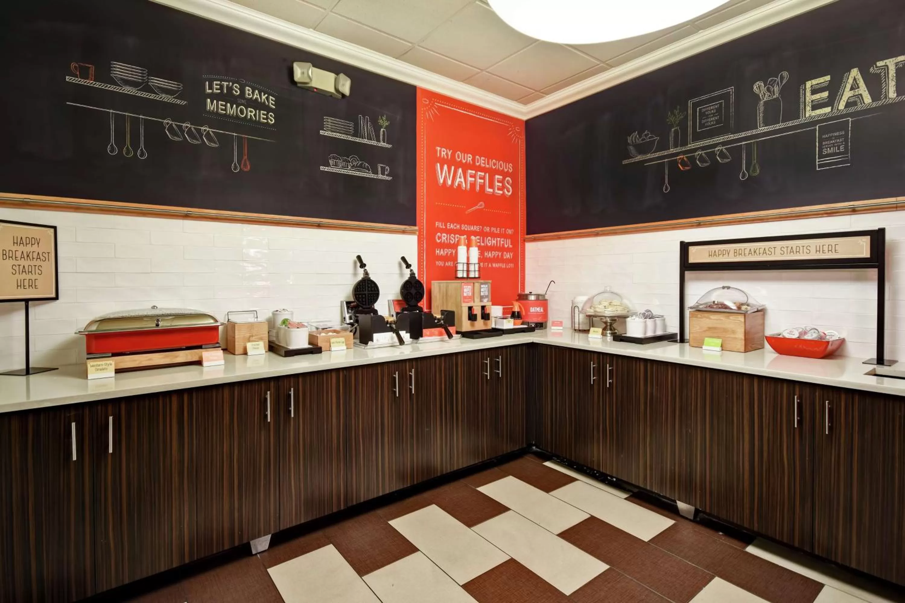 Breakfast in Hampton Inn Fort Lauderdale Plantation