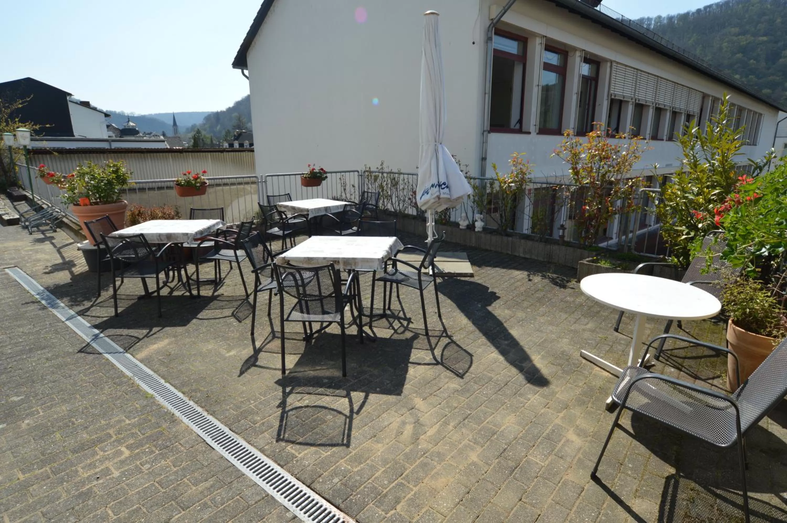 Patio in Aktivhotel Alter Kaiser