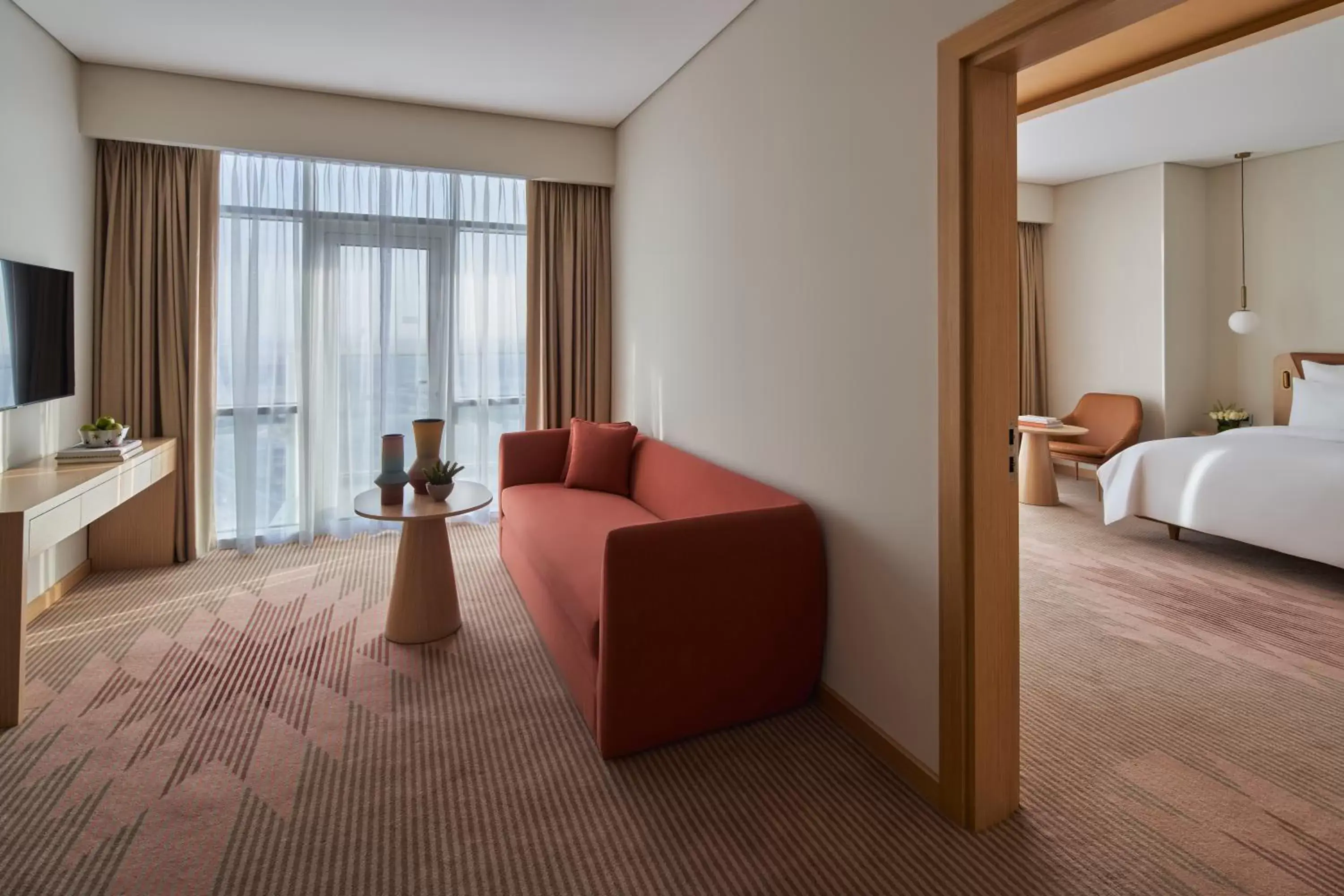 Deluxe Suite with City View in Novotel Jumeirah Village Triangle Deluxe Suite with City View in Novotel Jumeirah Village Triangle