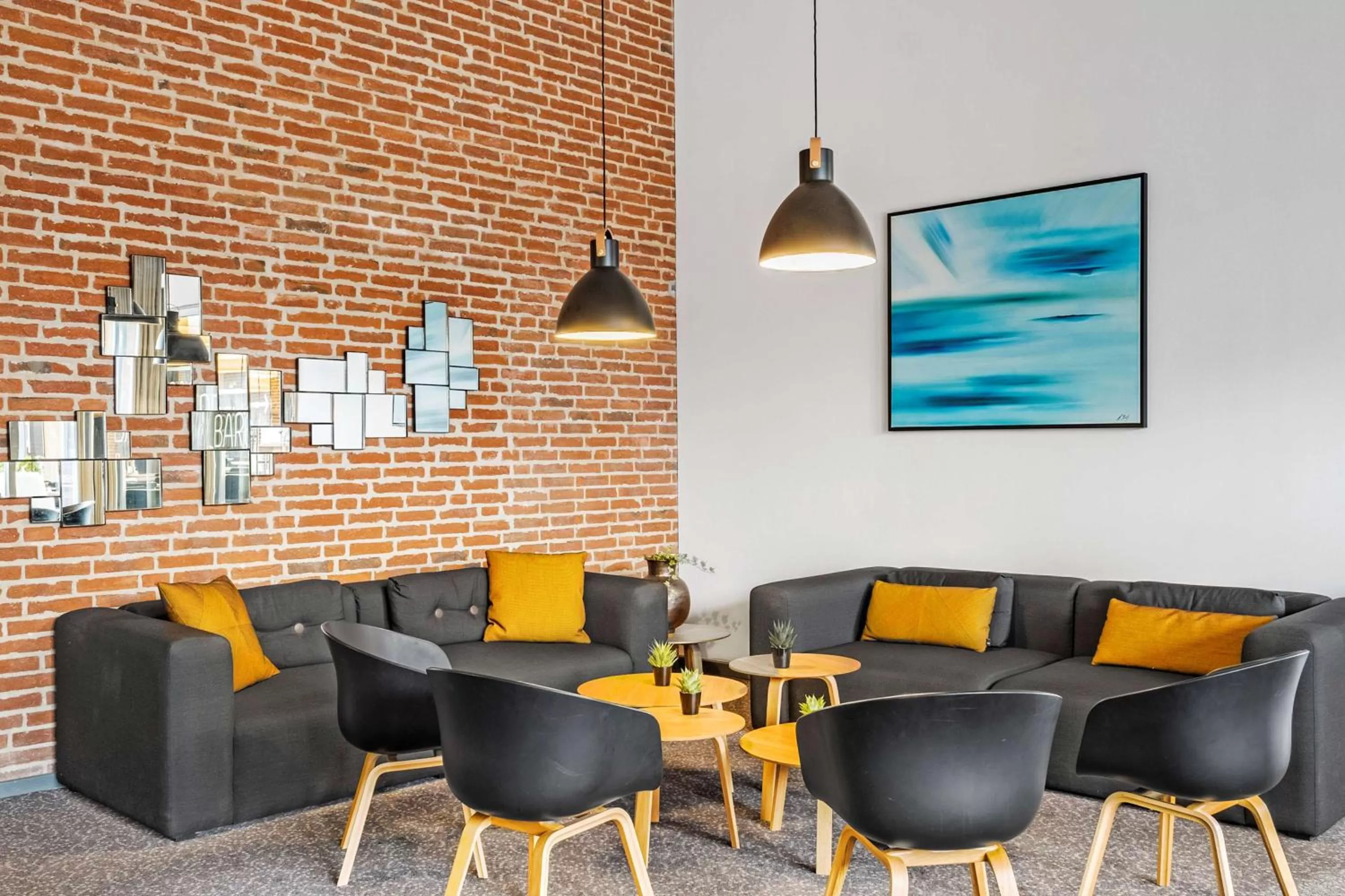 Lounge or bar in Hotel Sonderborg Strand