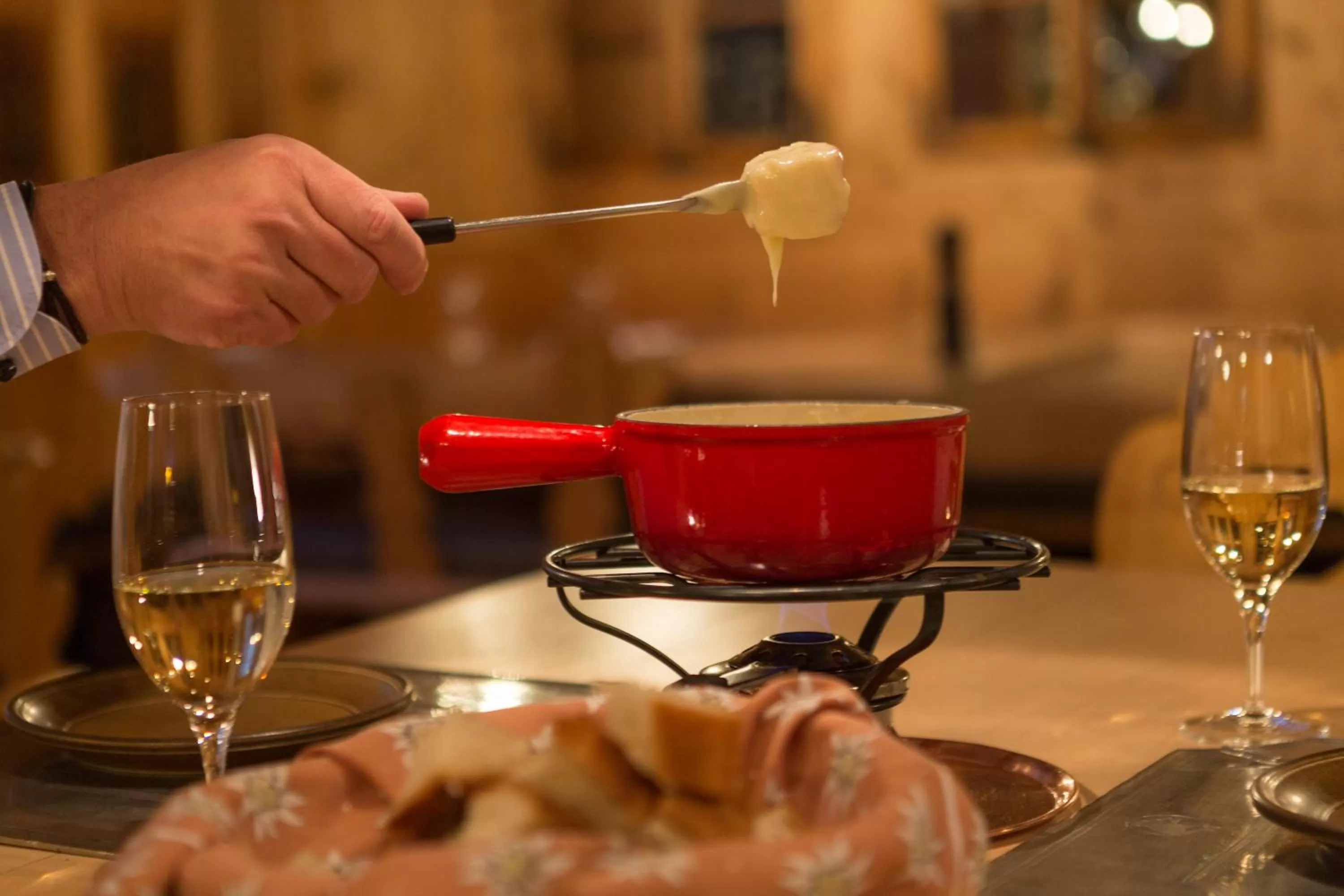 Dinner in Bernerhof Swiss Quality Hotel Gstaad