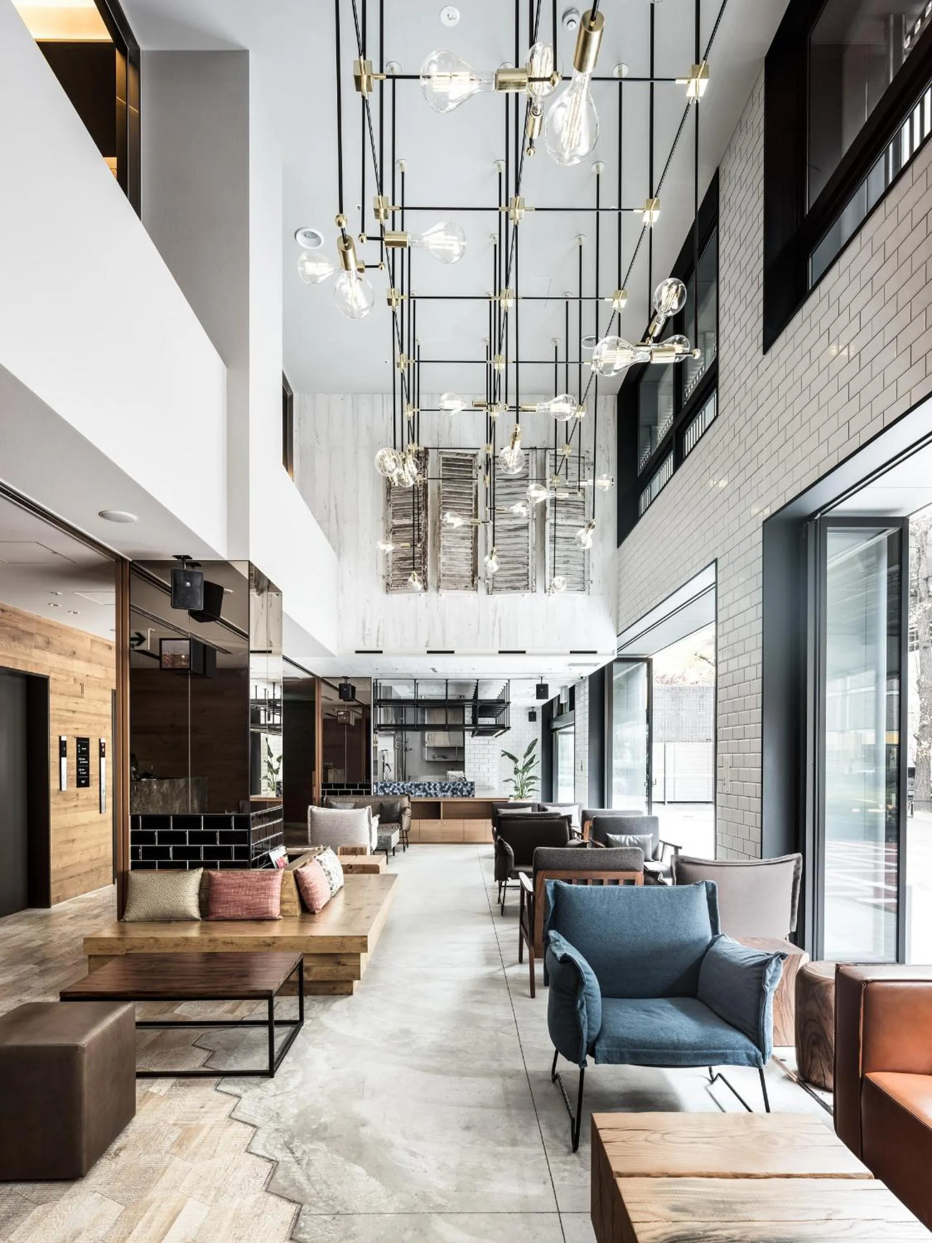 Lobby or reception in Nest Hotel Osaka Umeda