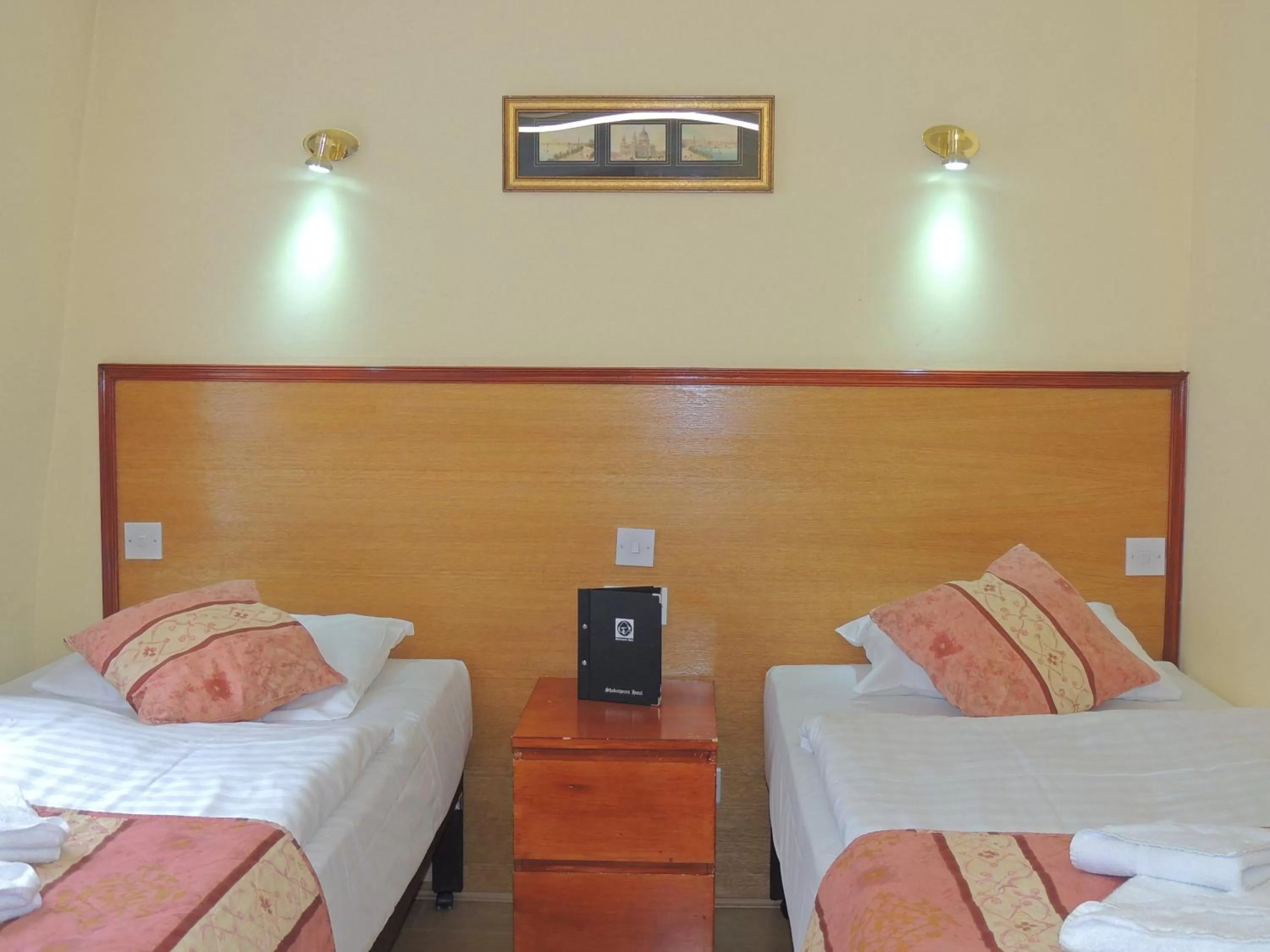 Bed in Shakespeare Hotel