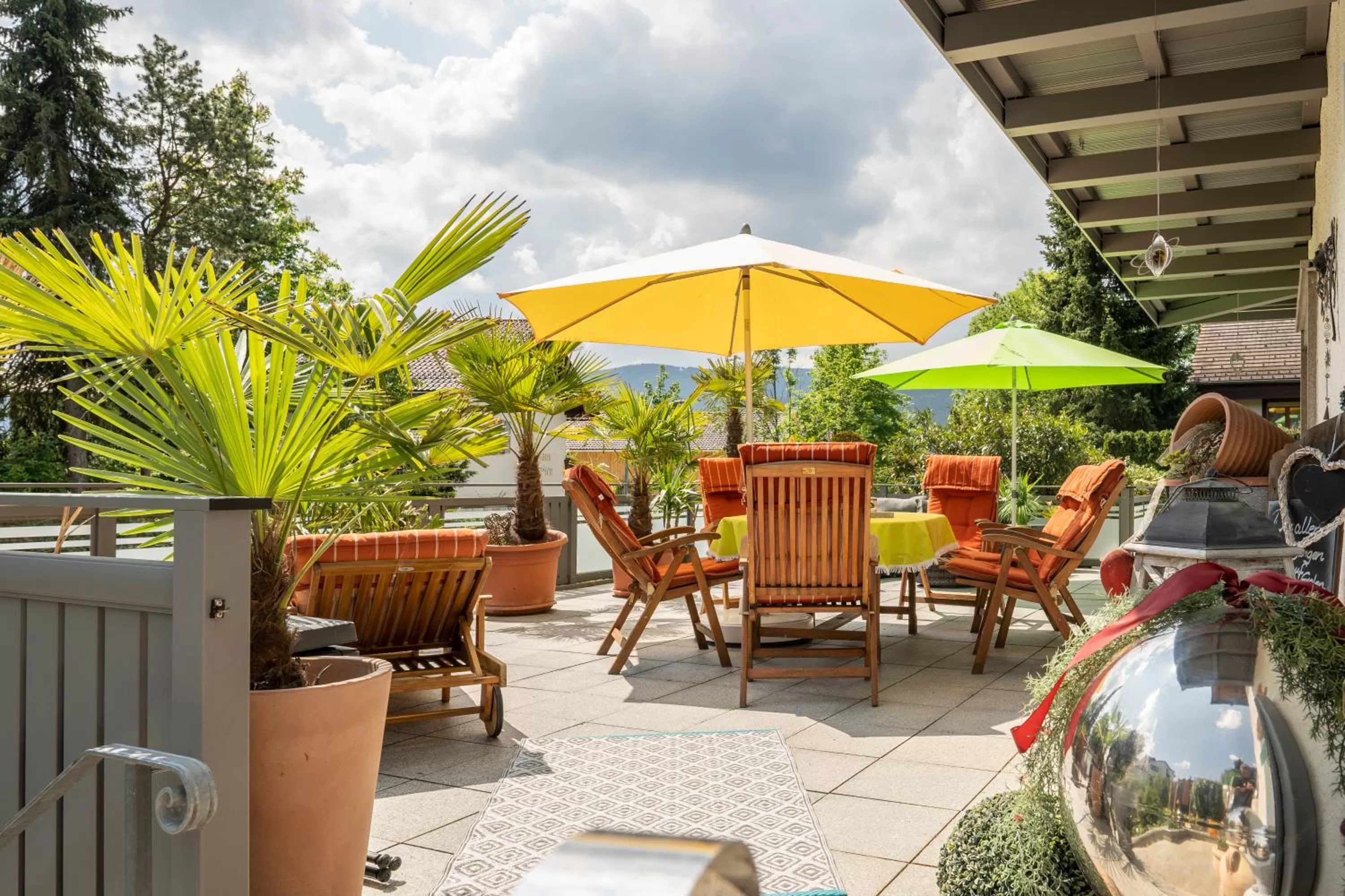 Balcony/Terrace in Wander und Aktiv Hotel Rösslwirt