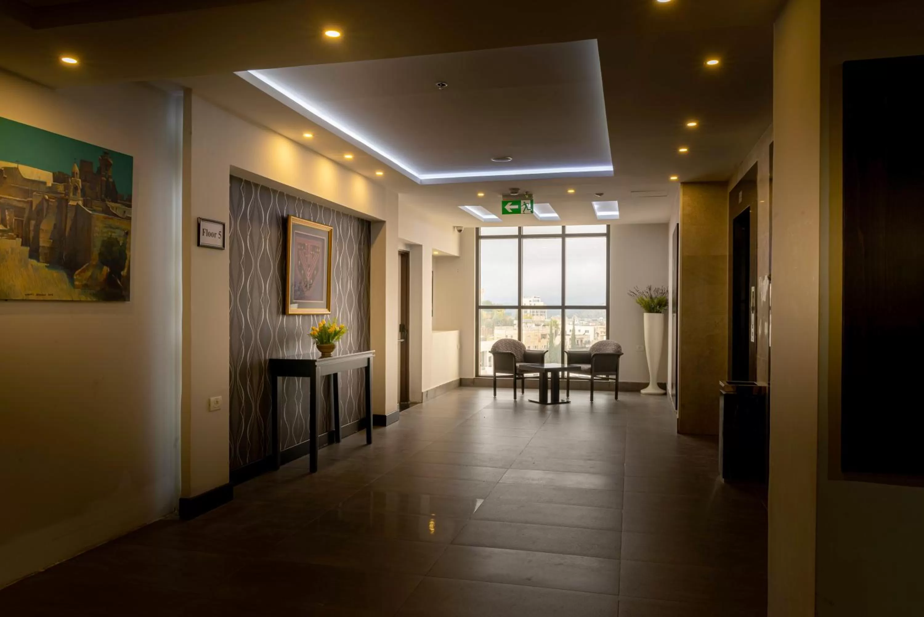 Decorative detail in Ambassador City Hotel - Bethlehem