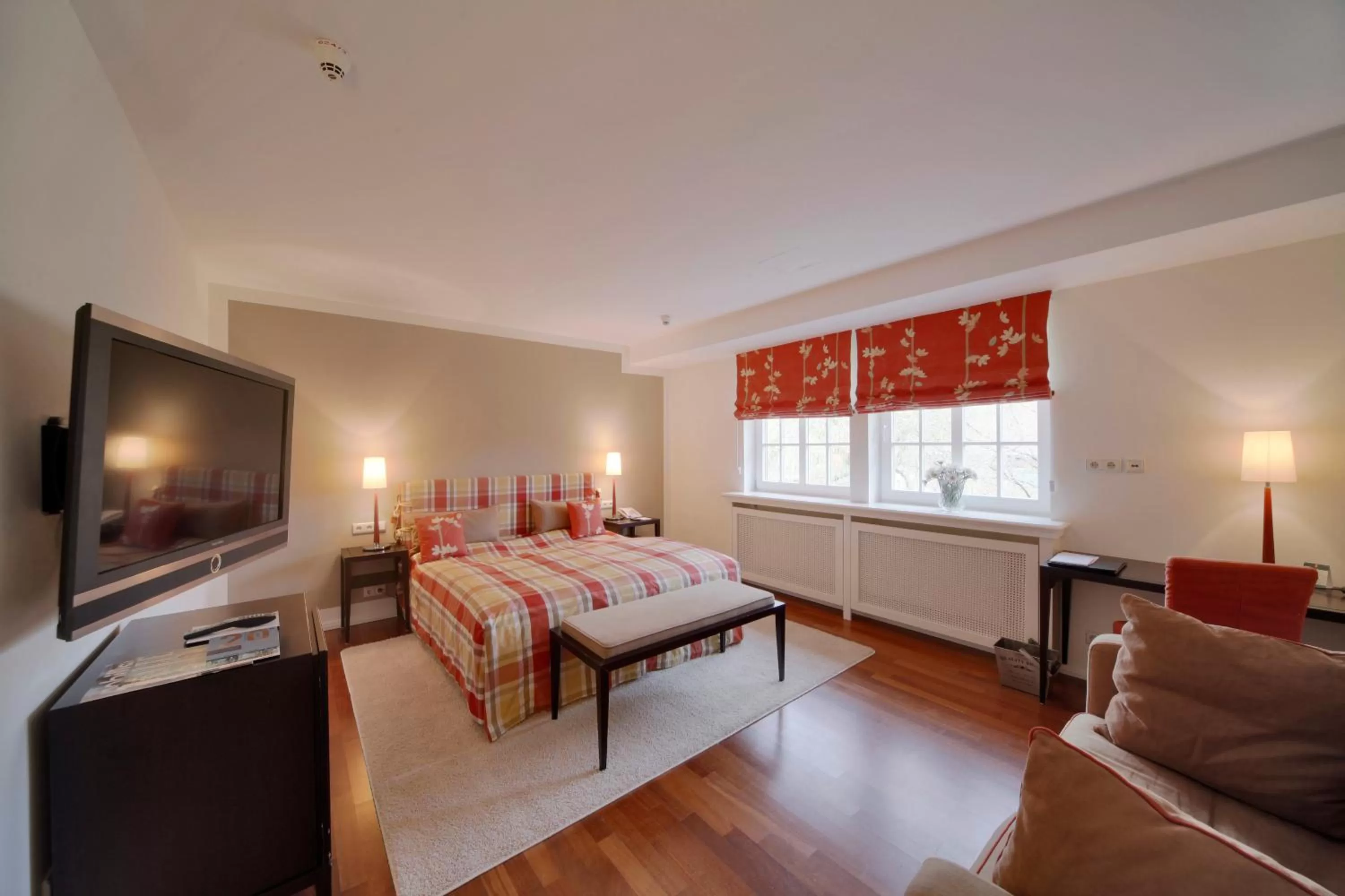 Bed in Schlosshotel Münchhausen