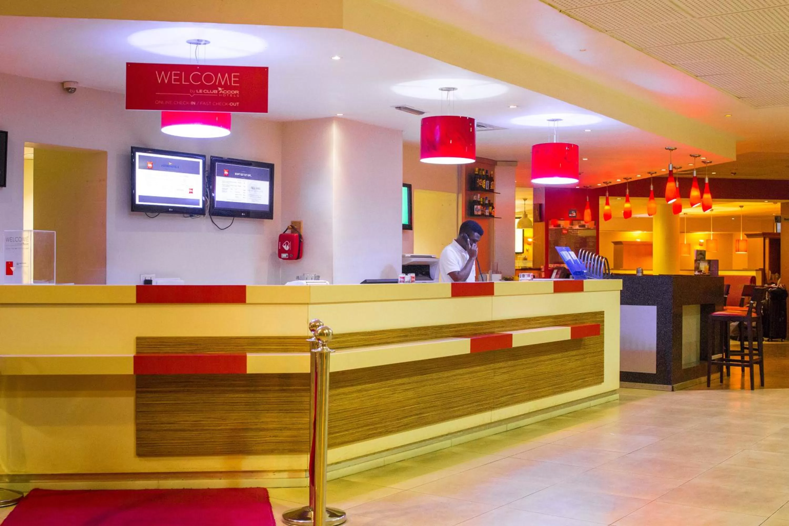 Lobby or reception in Lagos Airport Hotel