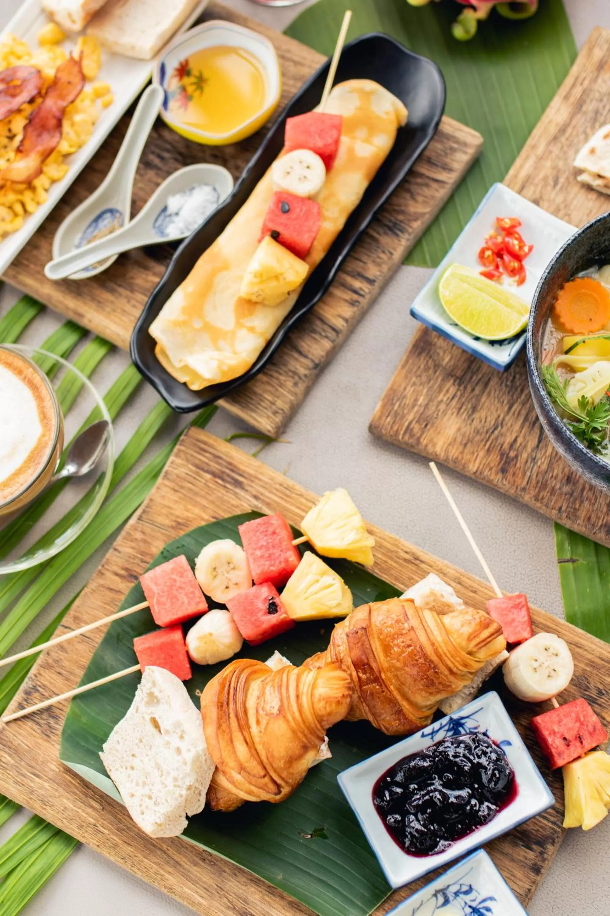 Breakfast in Sabay Beach