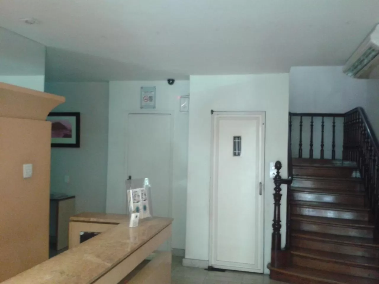 Lobby or reception, Kitchen/Kitchenette in Hotel Venezuela