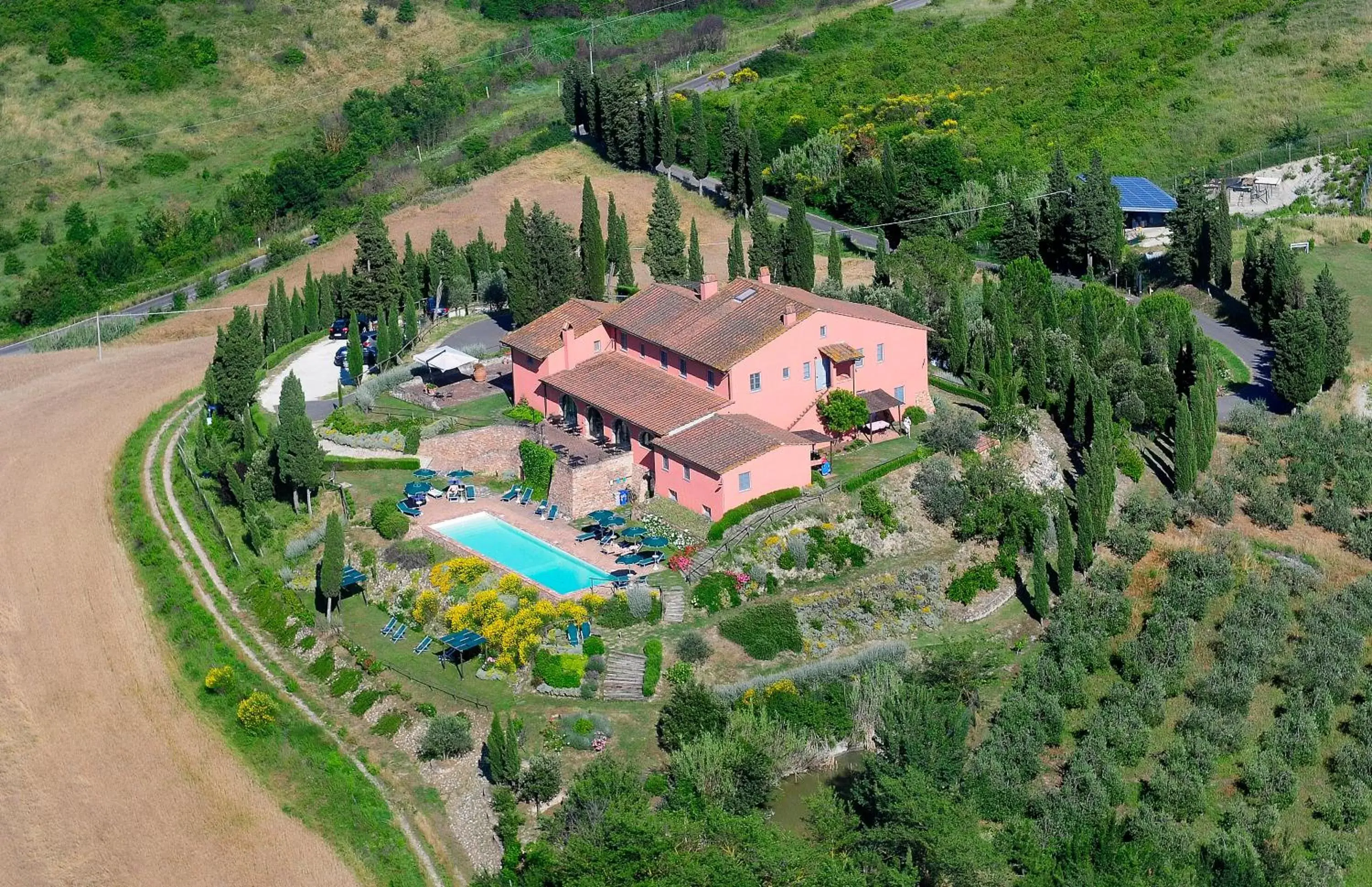 Bird's eye view, Bird's-eye View in Podere Benintendi Bird's eye view, Bird's-eye View in Podere Benintendi