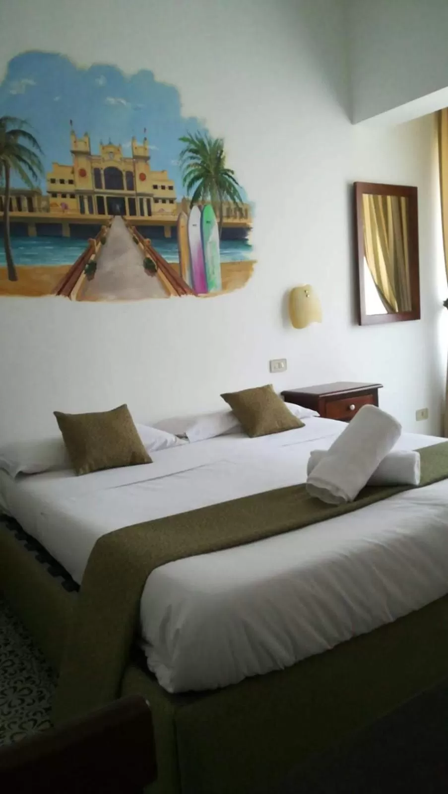 Photo of the whole room, Bed in Hotel Elite Palermo Centro