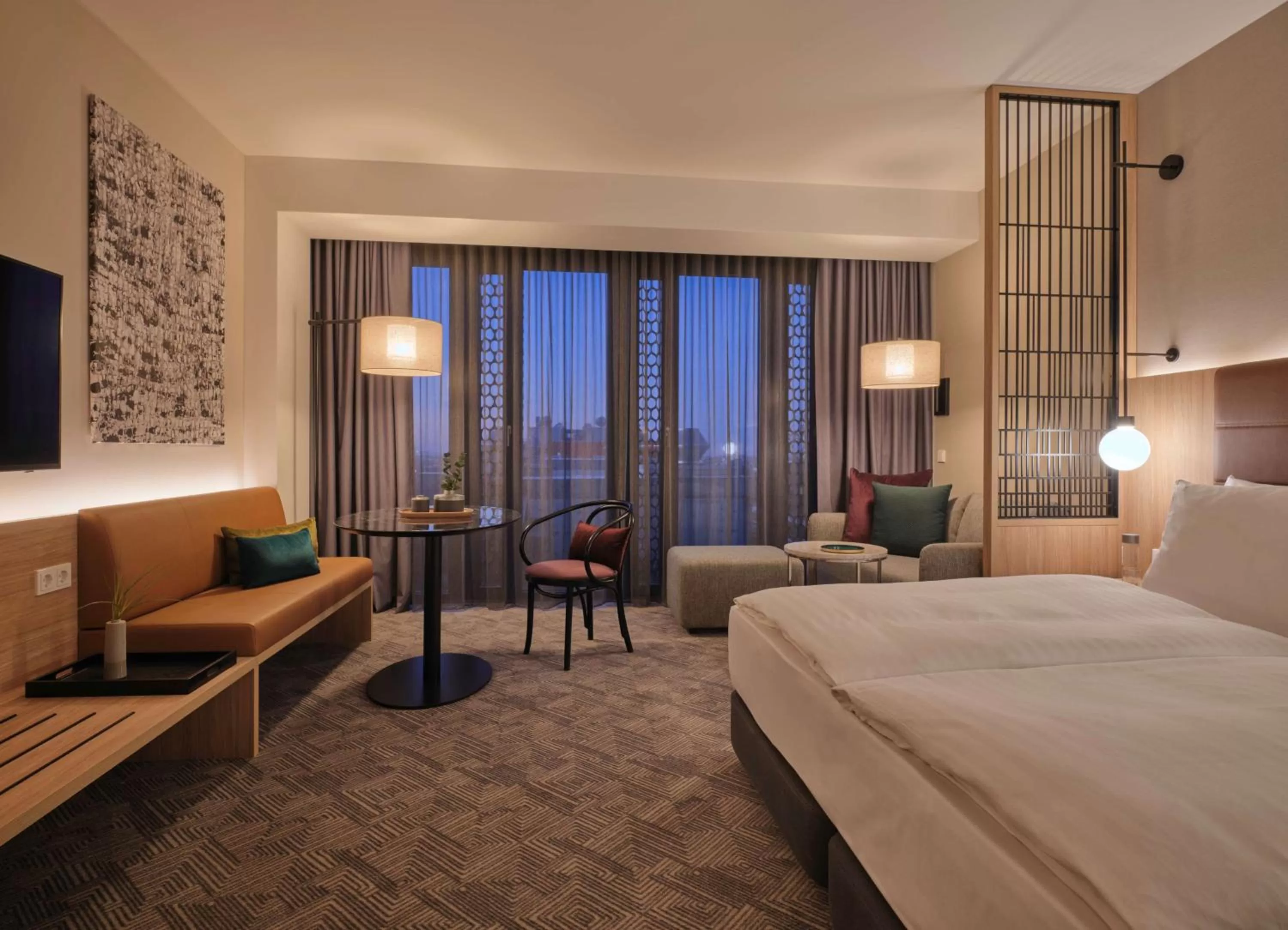 Bedroom, Bed in Adina Apartment Hotel Munich