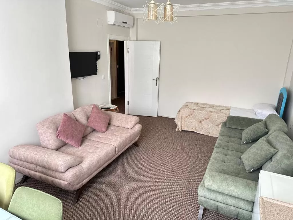 Seating Area in Bikka&Asell Suite Hotel