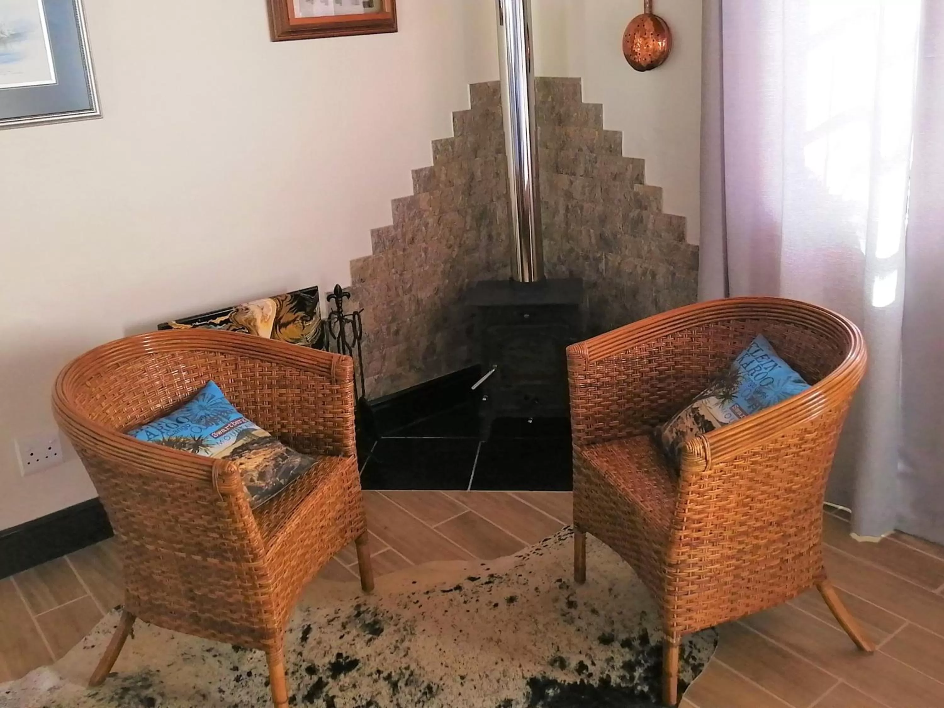 Seating area in Squirrels Corner