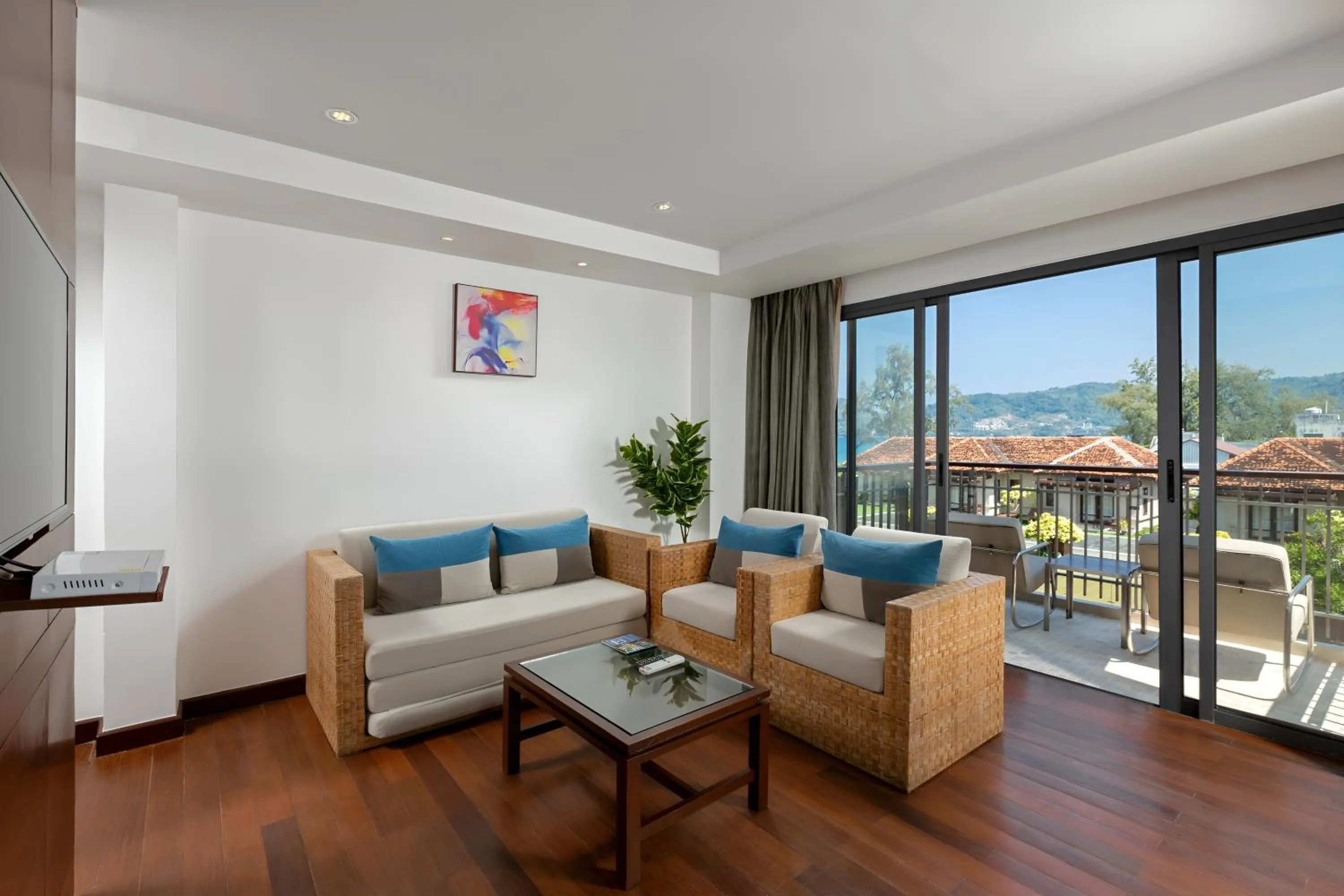 Living room in Baan Laimai Beach Resort & Spa - SHA Extra Plus