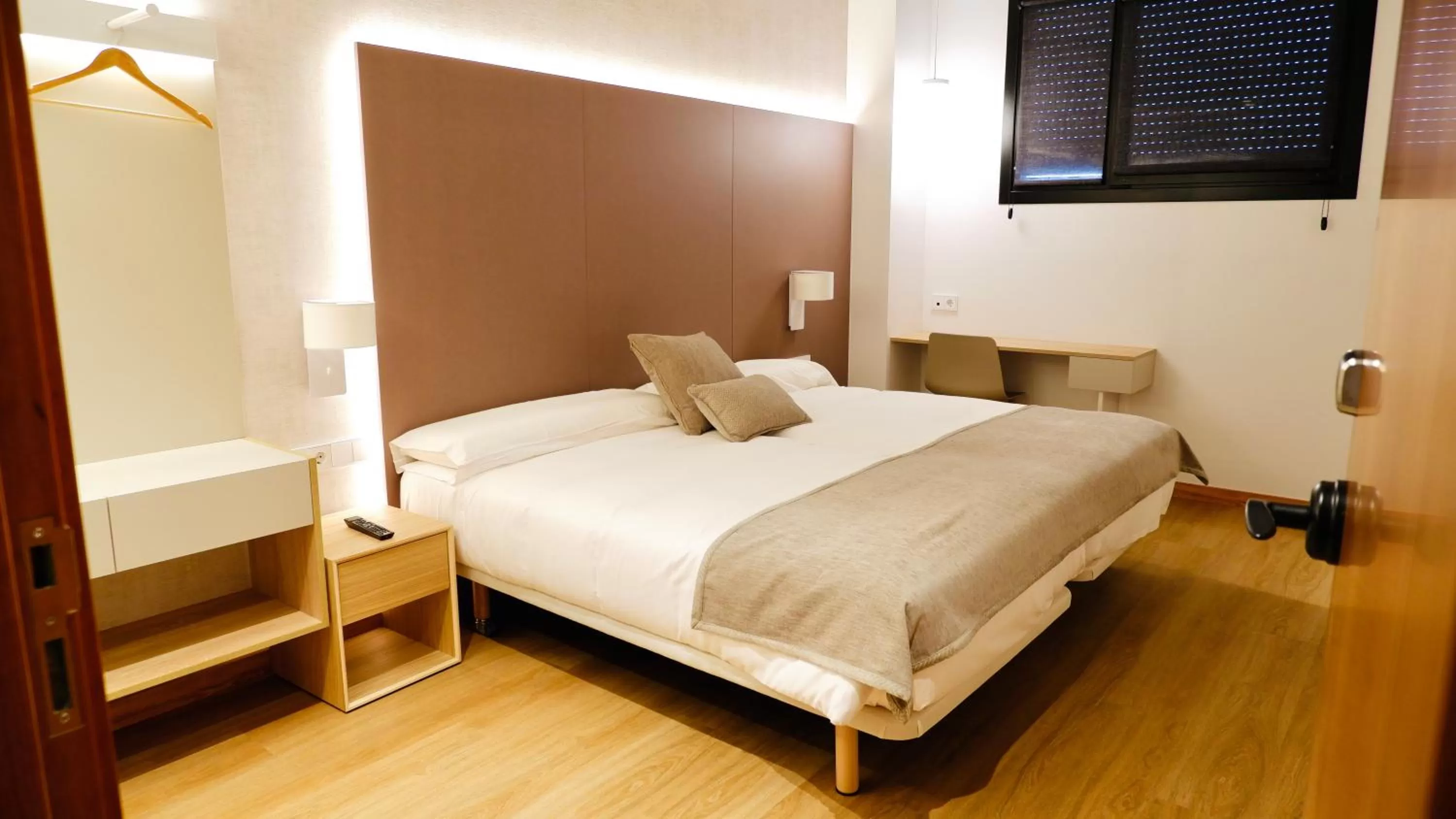 Bed in Hotel Ocamiño