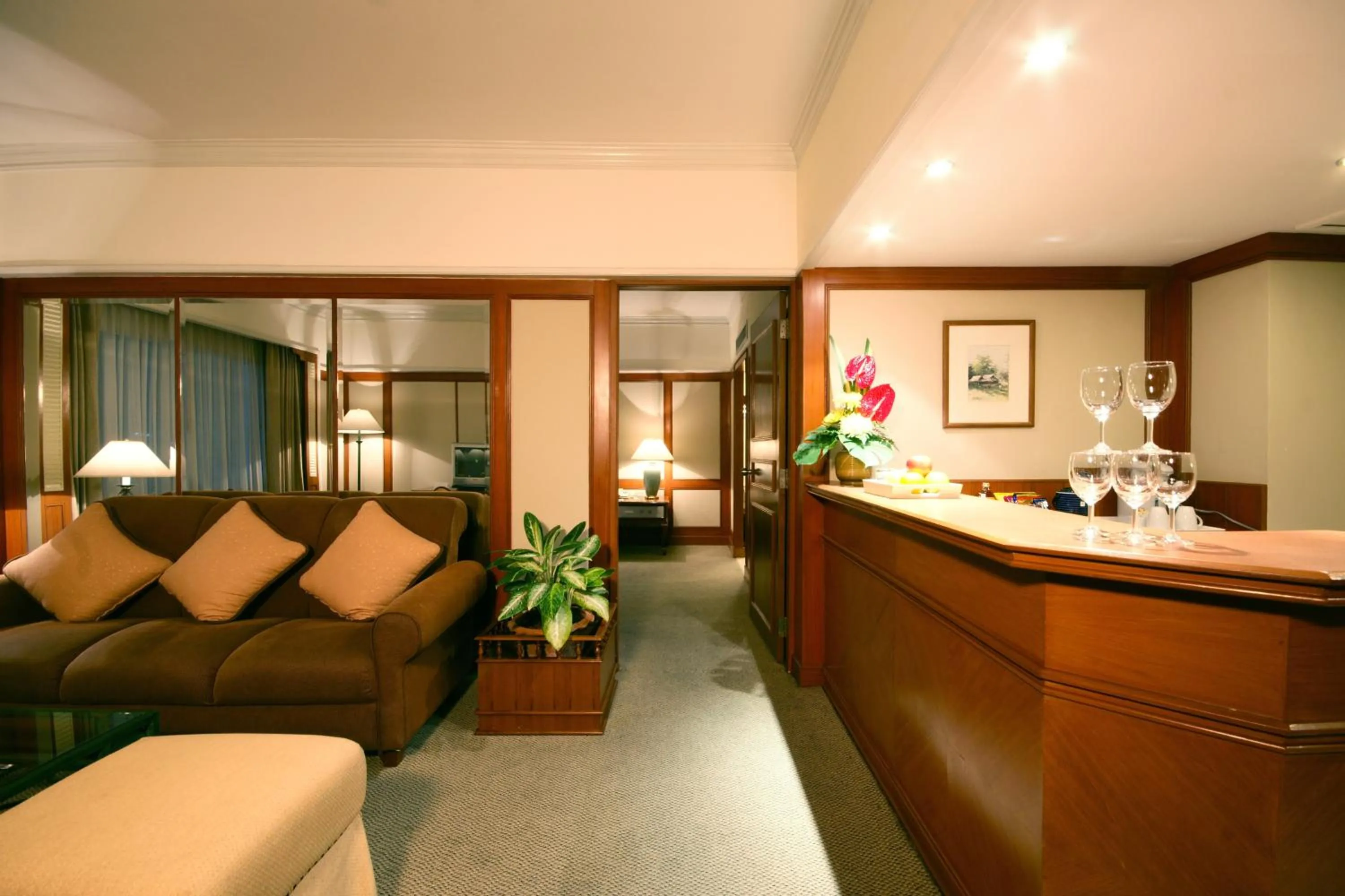 Lobby or reception in Bangkok Palace Hotel