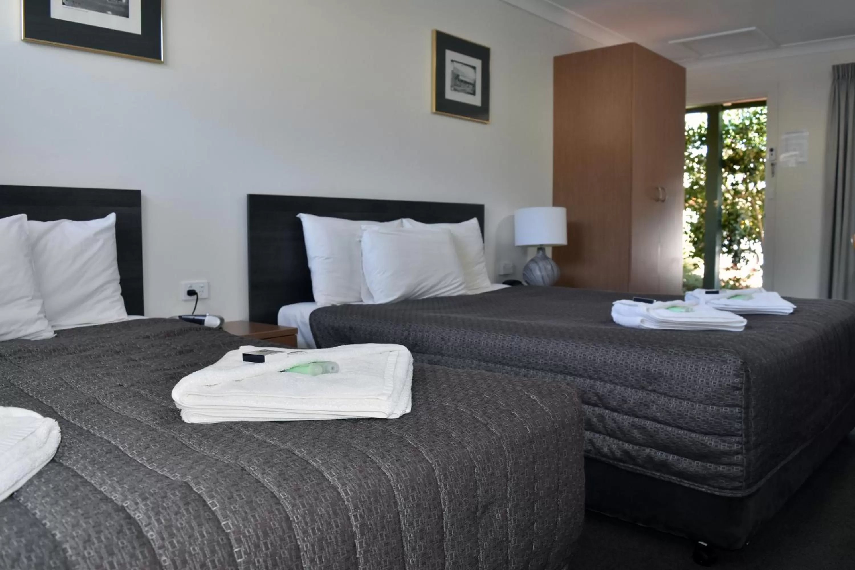 Bed in Ten Dollar Town Motel