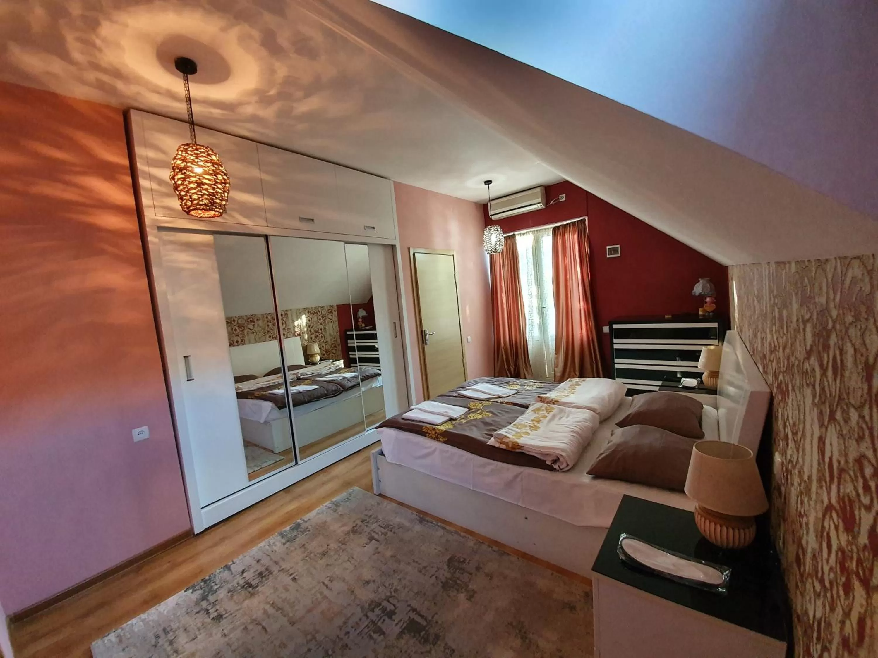 Bed in Hotel Bagineti