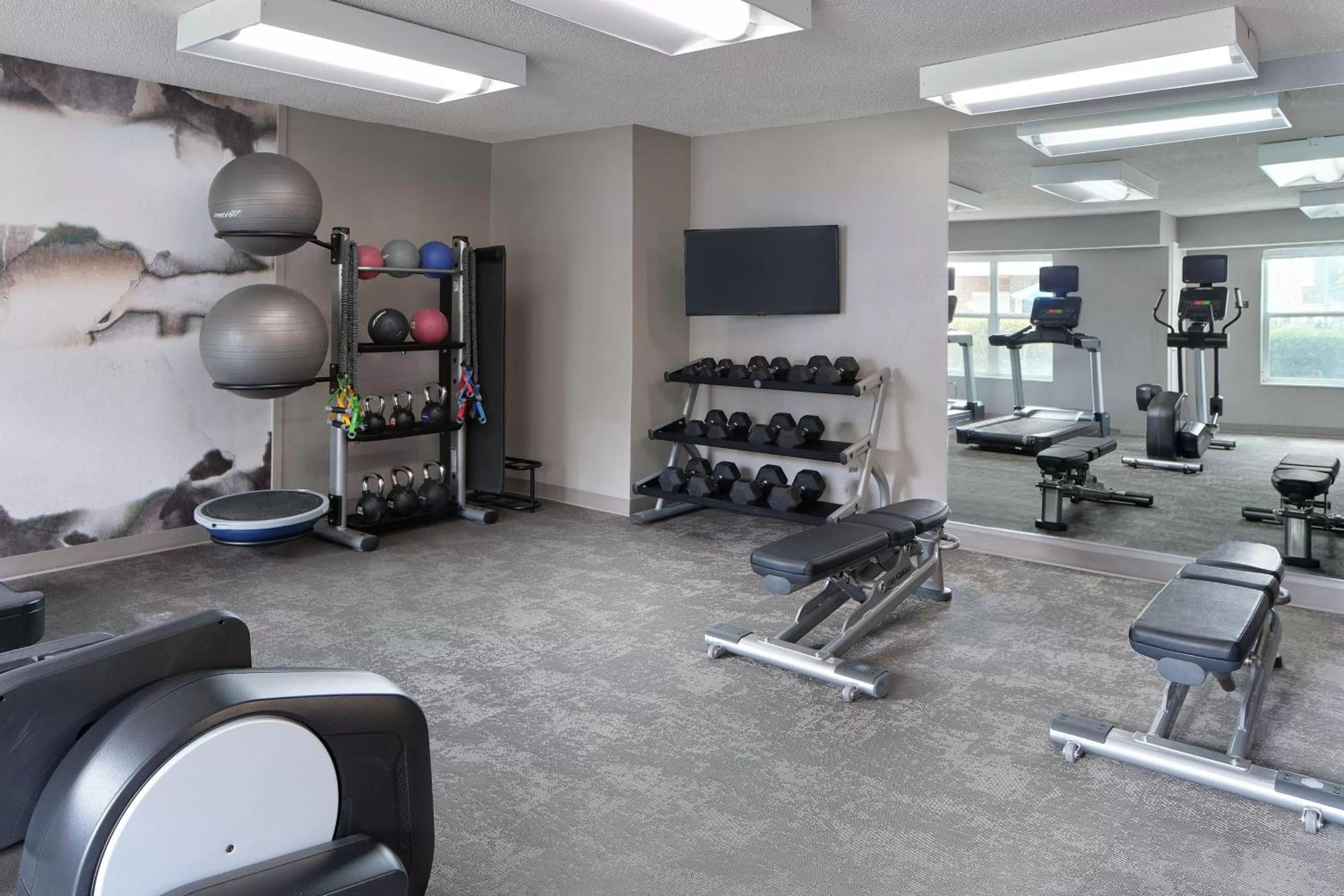 Fitness centre/facilities in Residence Inn Pinehurst Southern Pines