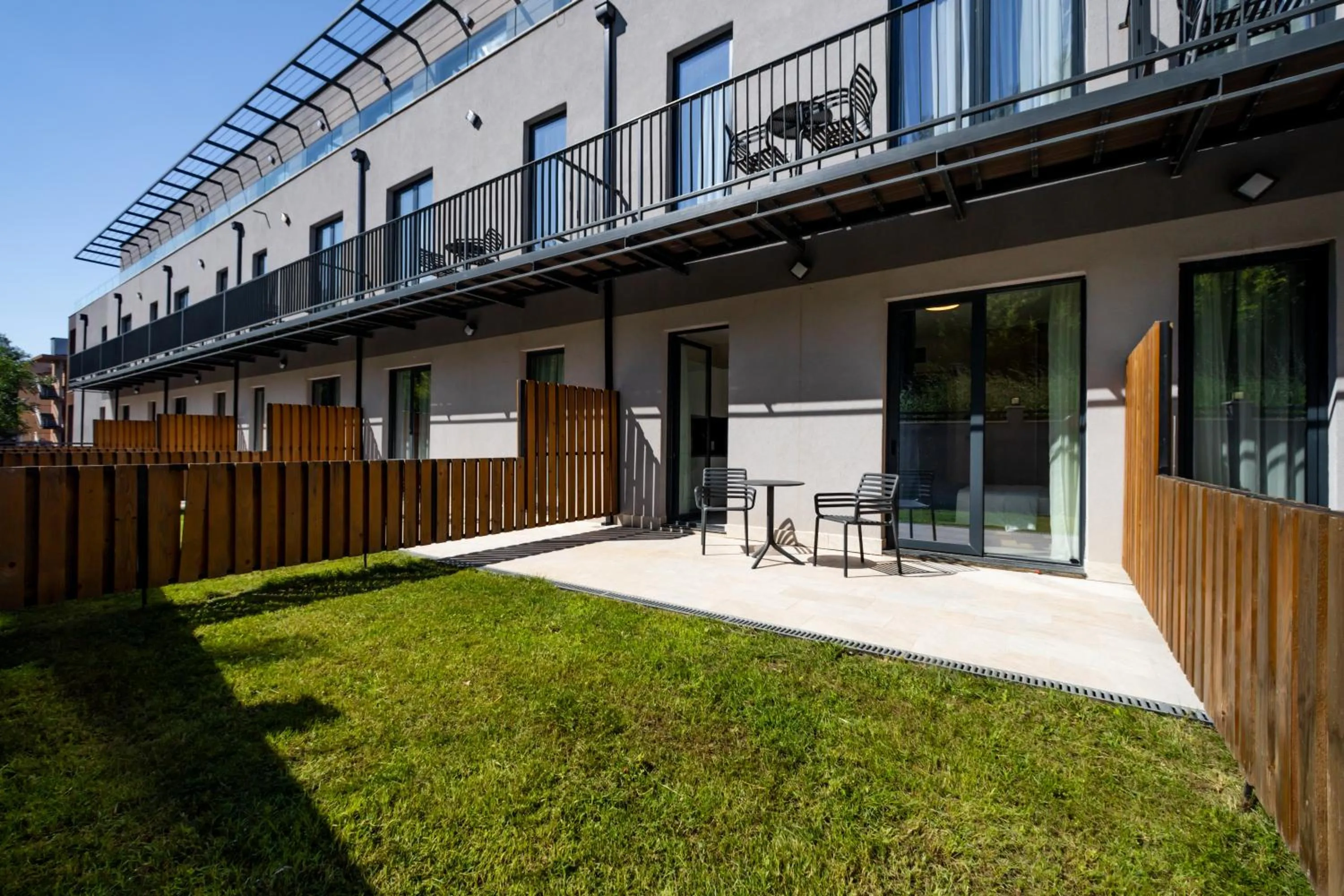Patio in Royal Blue Resort & Residences
