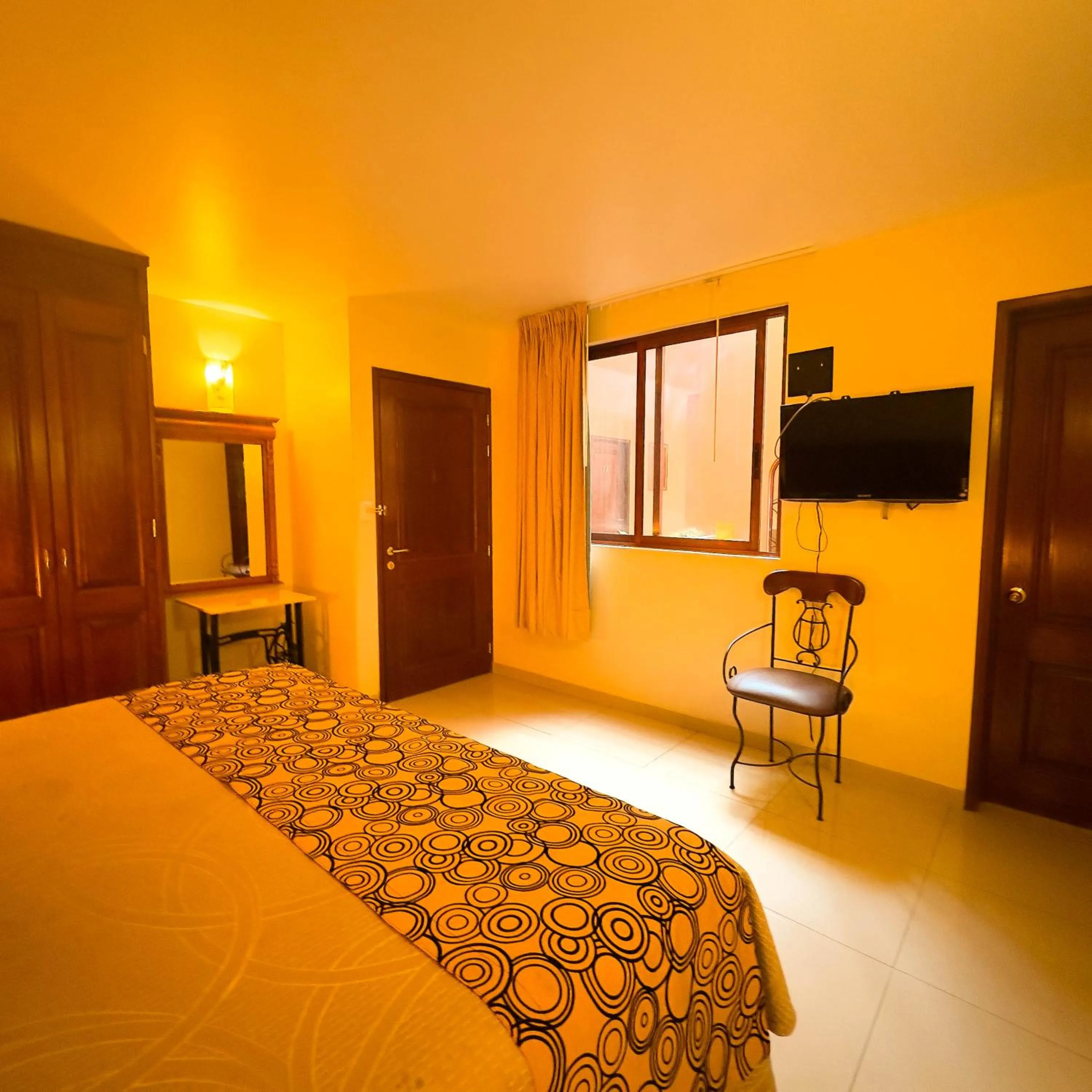 Bed in Quinta Roca Hotel