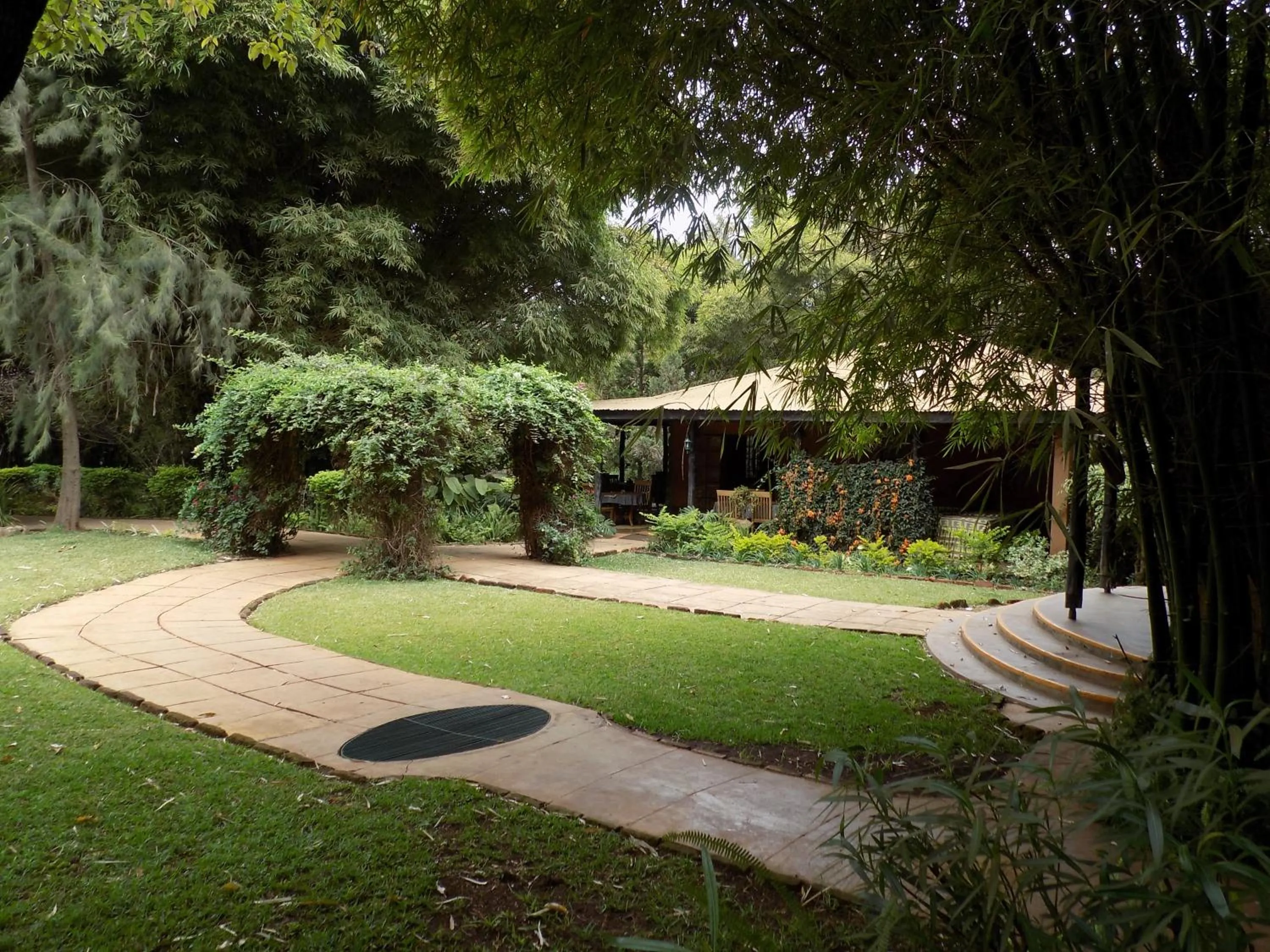 Garden in Octagon Lodge