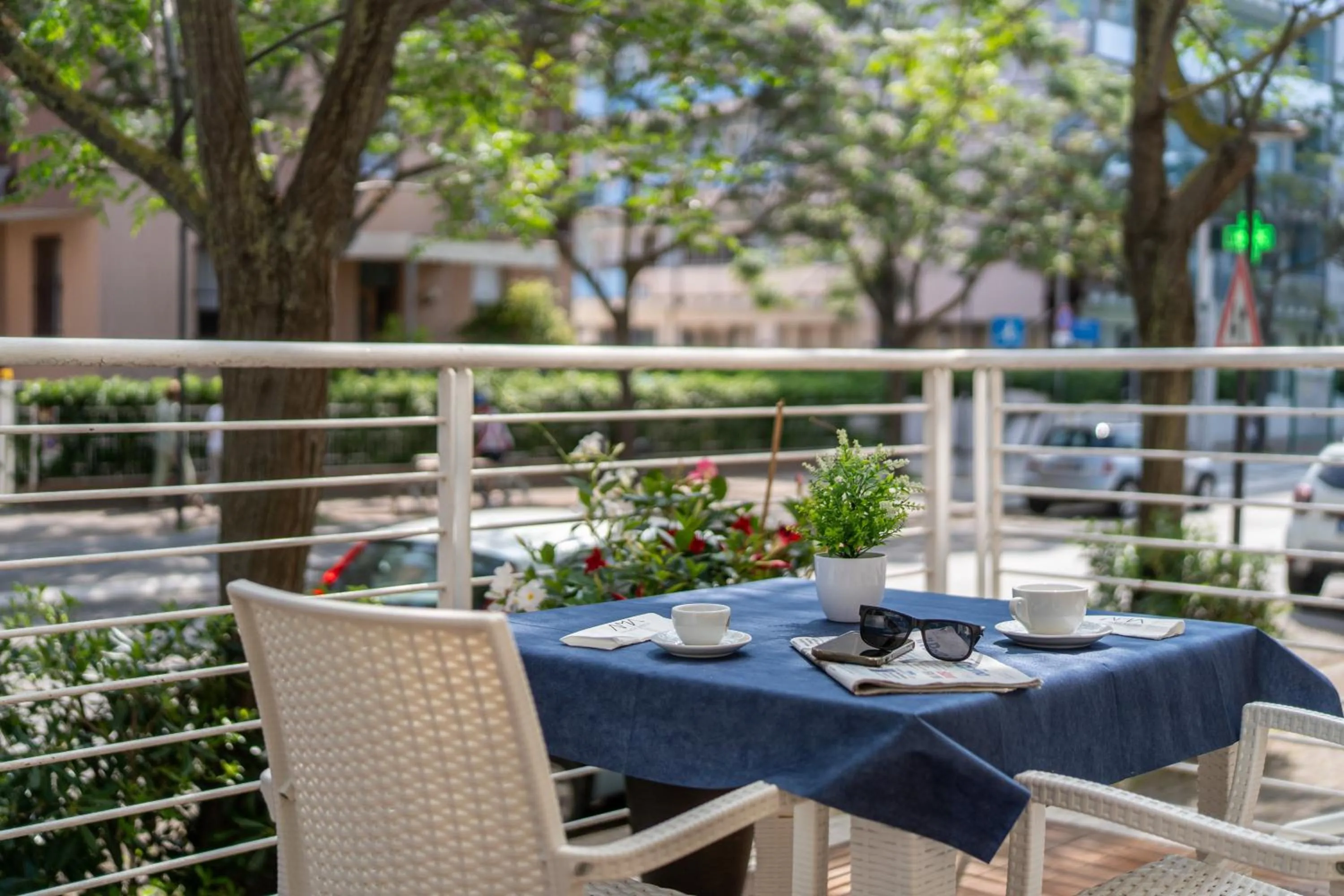 Balcony/Terrace in Amadei Hotel Promenade