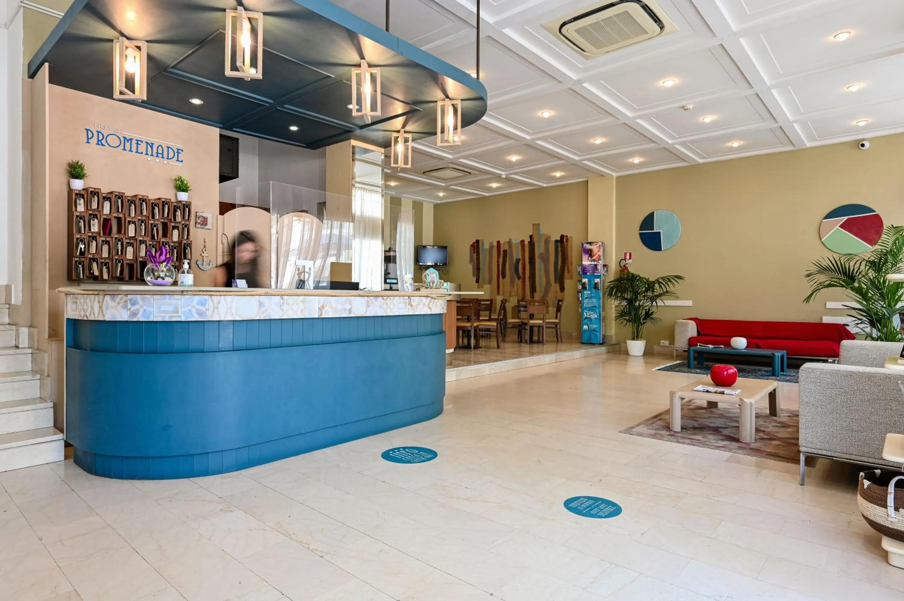 Lobby or reception in Amadei Hotel Promenade