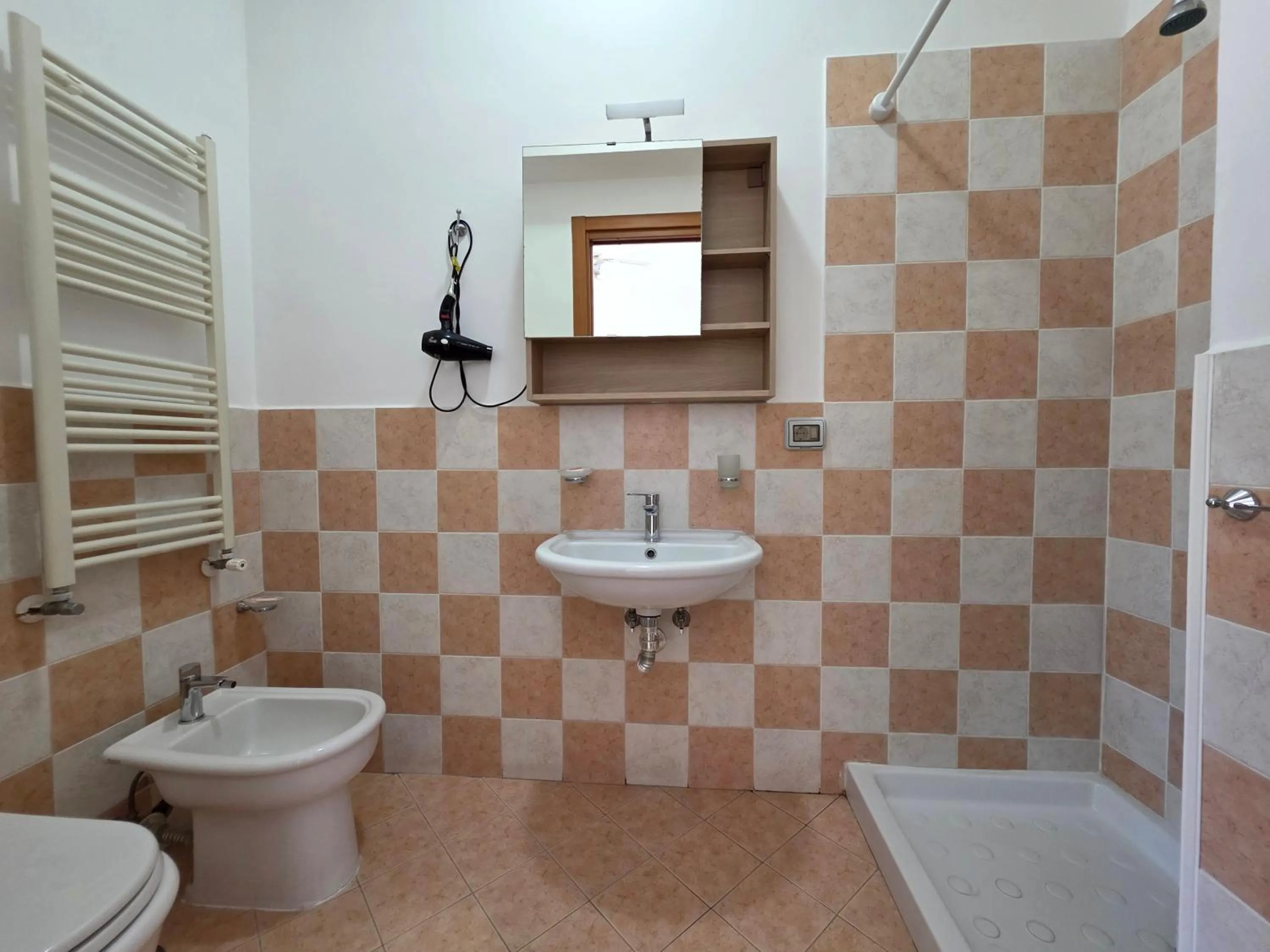 Shower in Oasi Relais