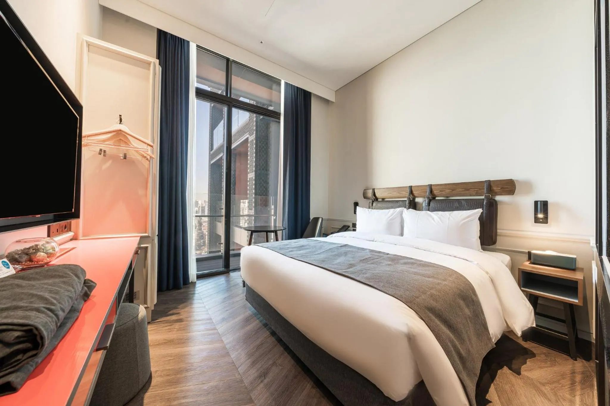 Bed in Junibino Hotel Hongdae