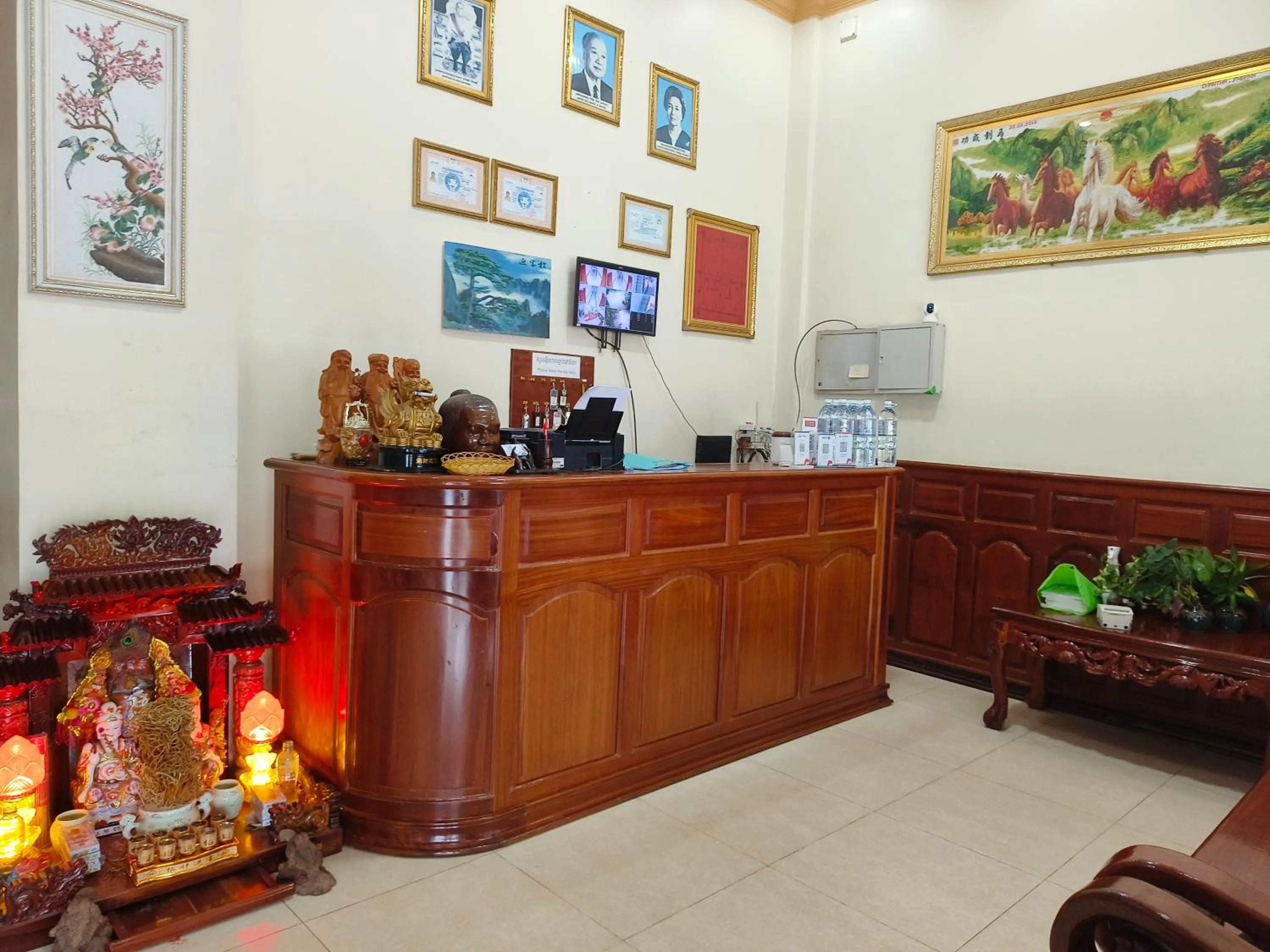 Lobby or reception in Raksmey Kampuchea