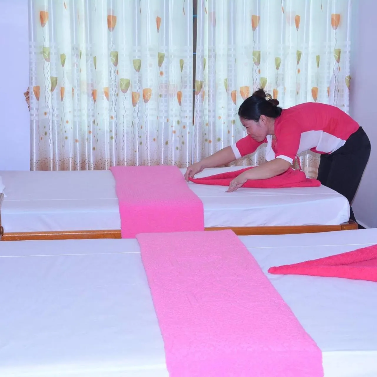 Bedroom, Bed in Raksmey Kampuchea