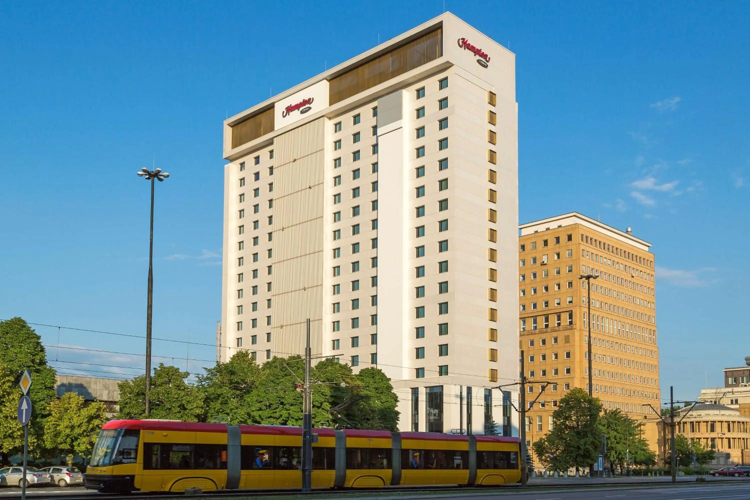 Property building in Hampton by Hilton Warsaw City Centre