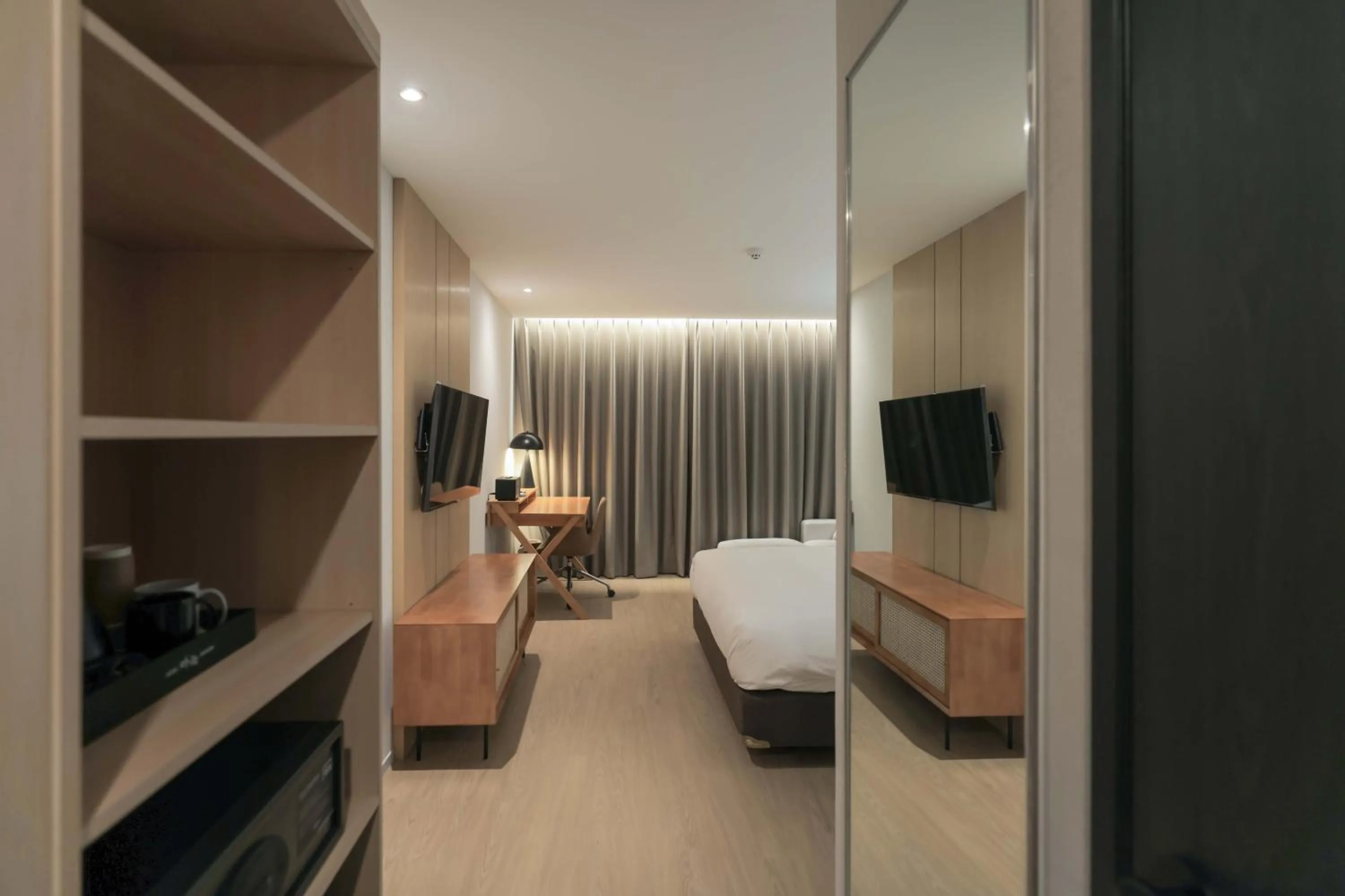 Bed in Aank Hotel Incheon Guwol