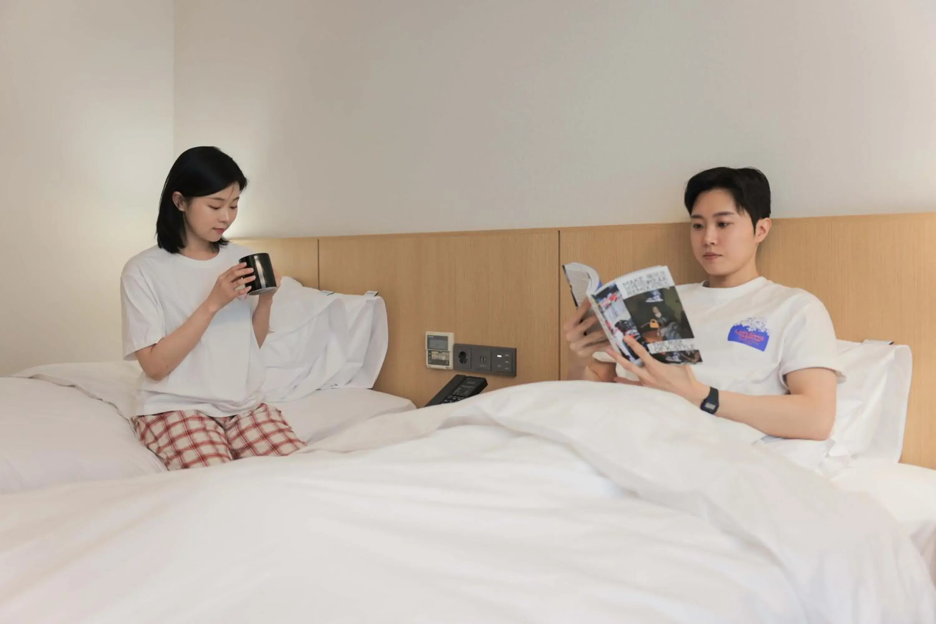 Superior Twin Room in Aank Hotel Incheon Guwol Superior Twin Room in Aank Hotel Incheon Guwol