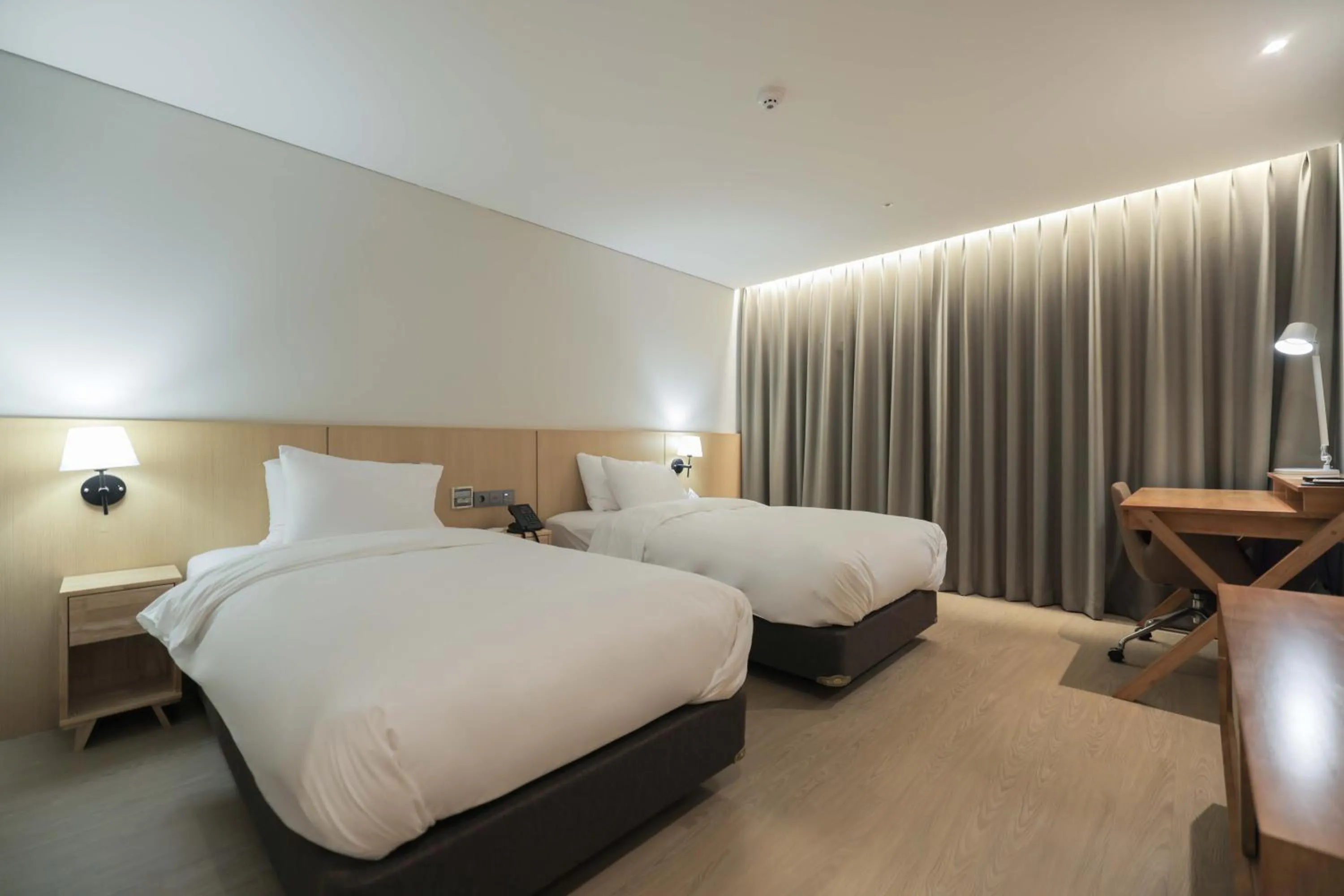 Bed in Aank Hotel Incheon Guwol