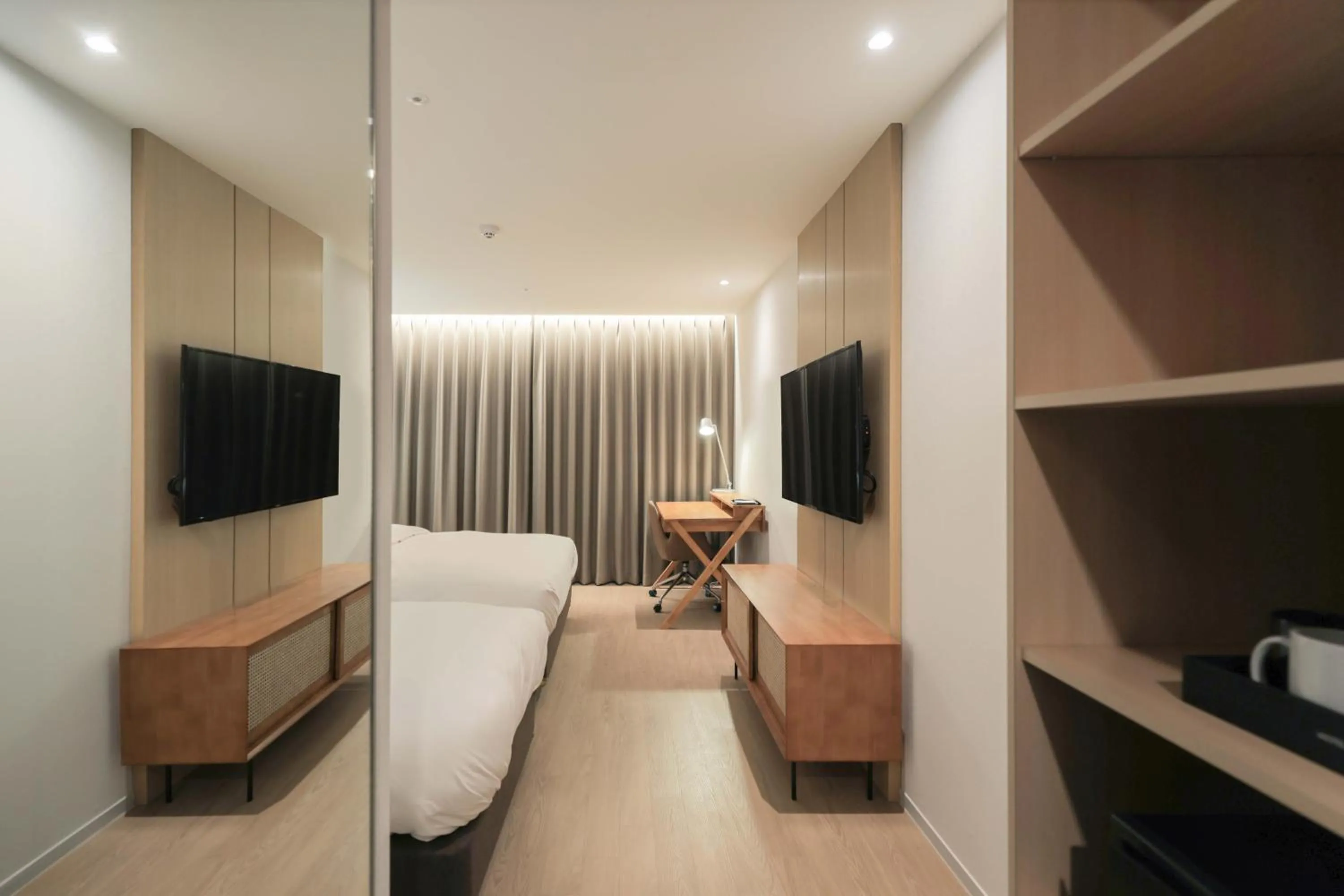 Bed in Aank Hotel Incheon Guwol