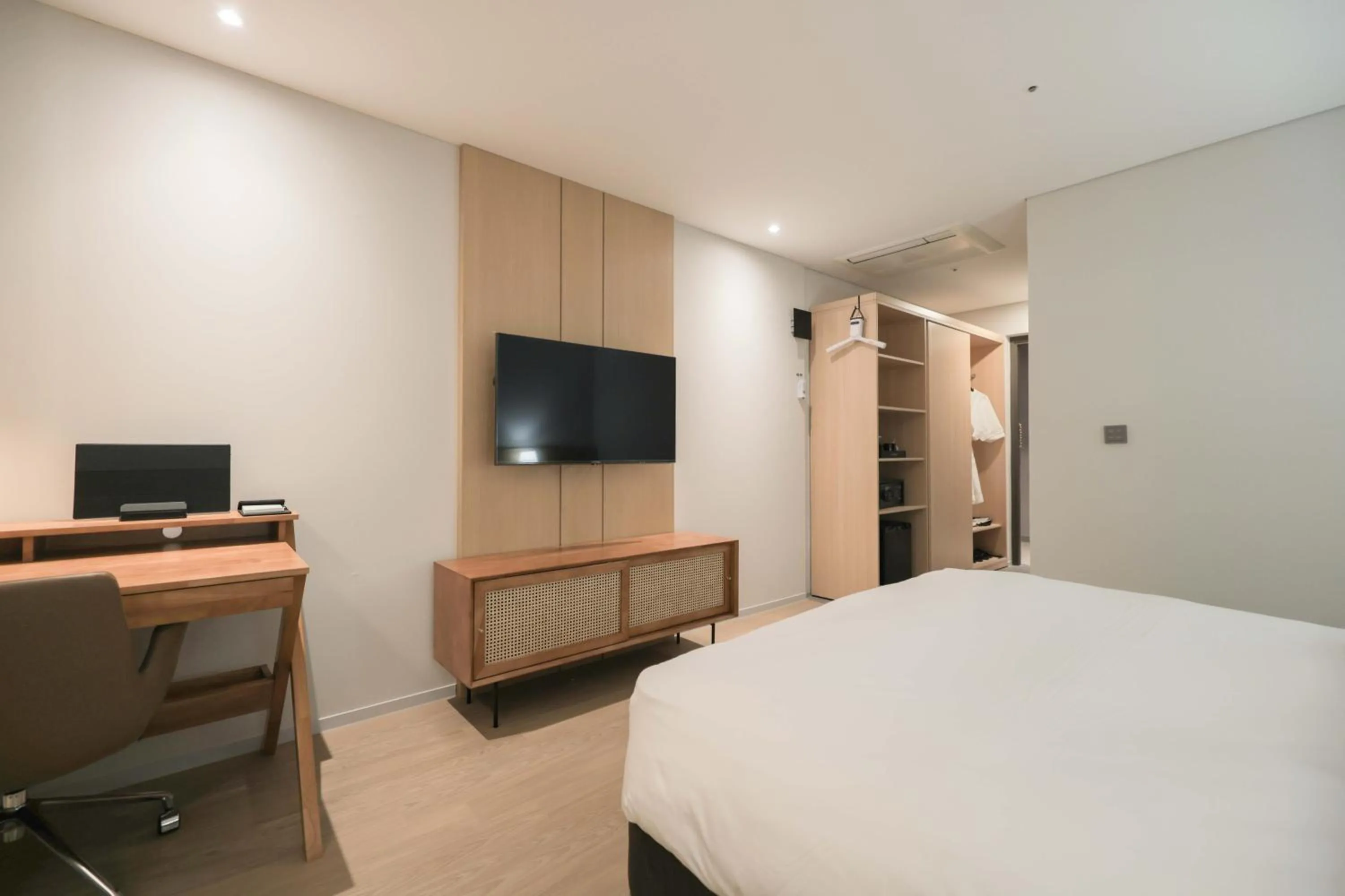 Bed in Aank Hotel Incheon Guwol