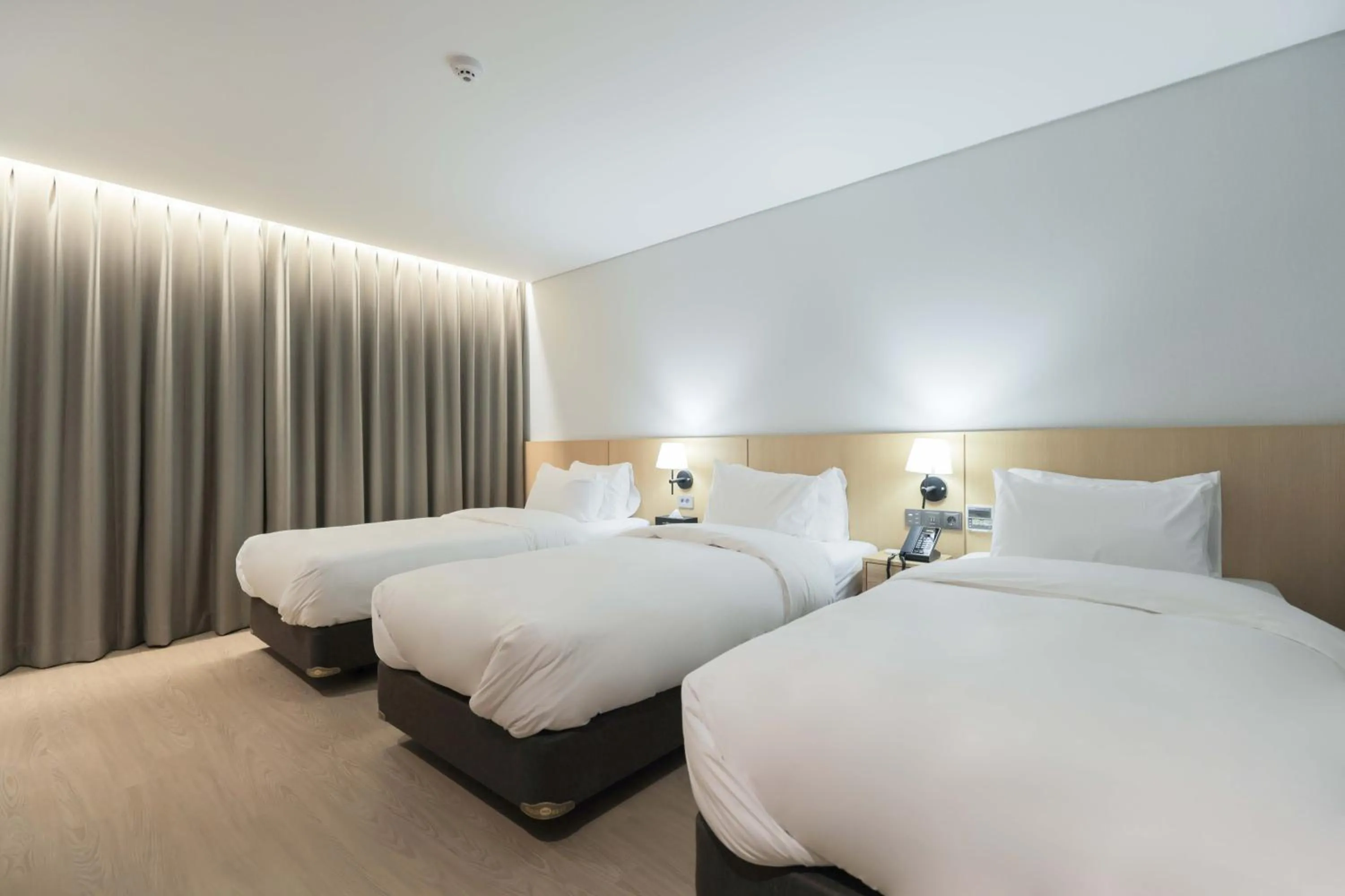 Bed in Aank Hotel Incheon Guwol