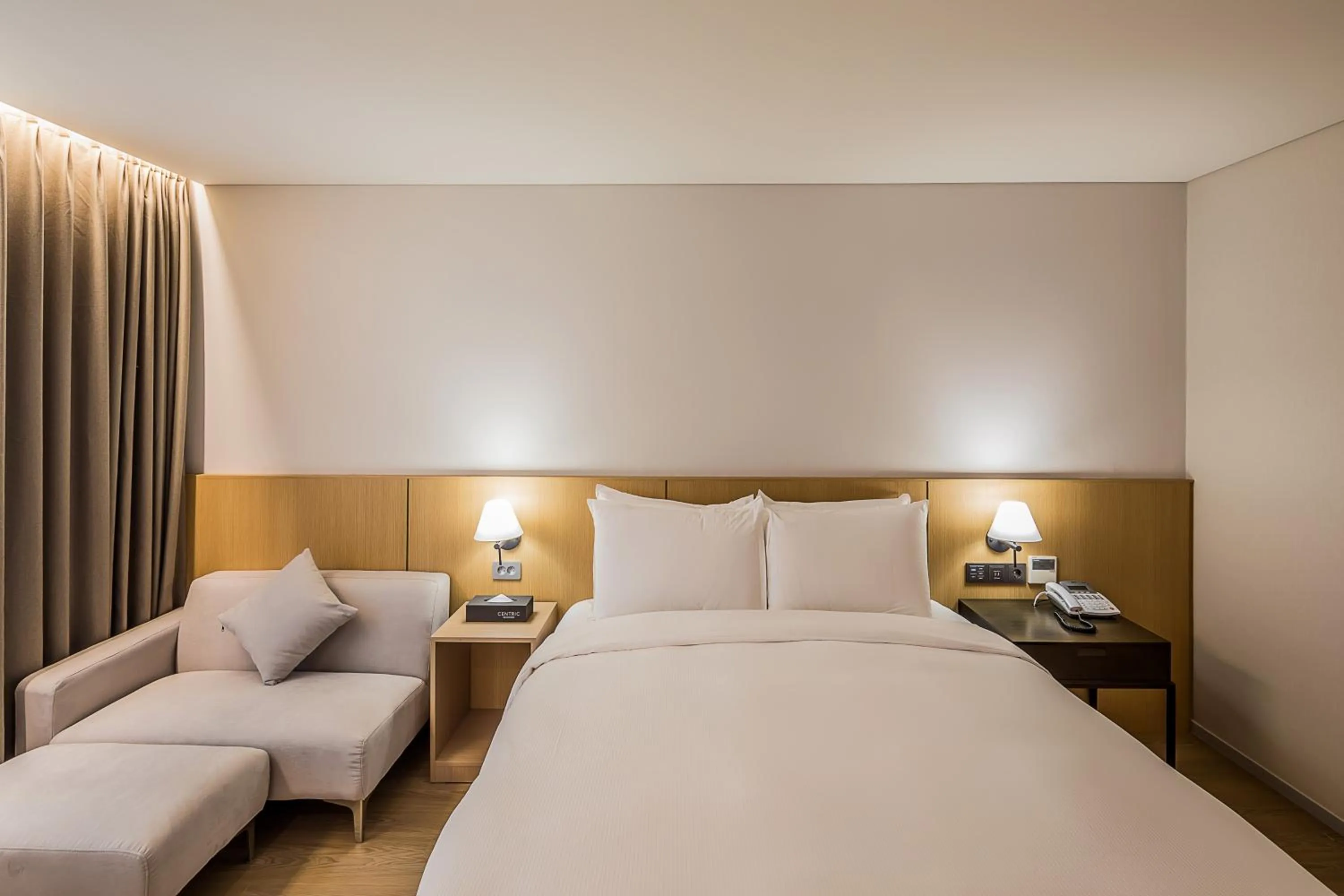 Bed in Aank Hotel Incheon Guwol