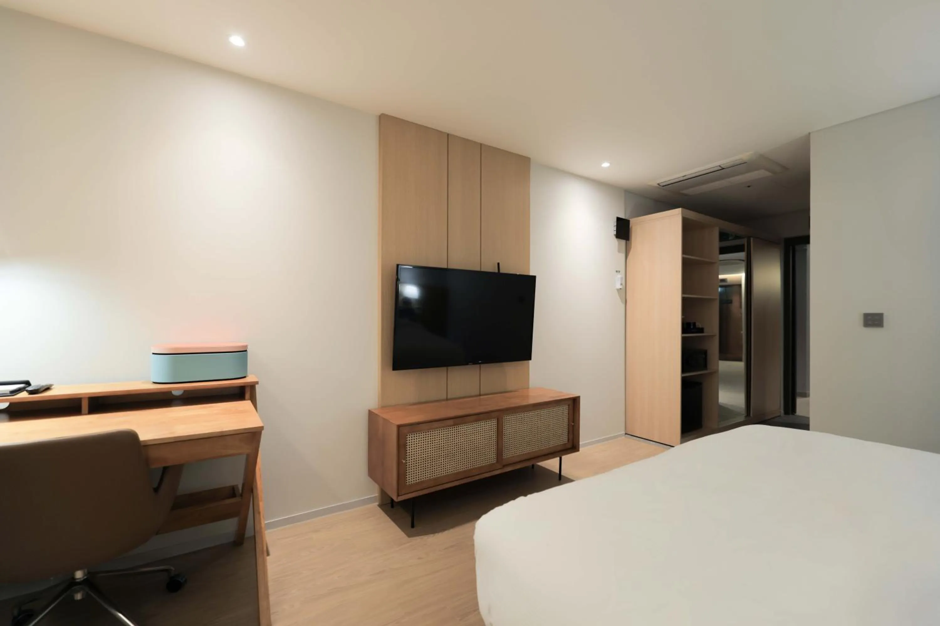 Bed in Aank Hotel Incheon Guwol