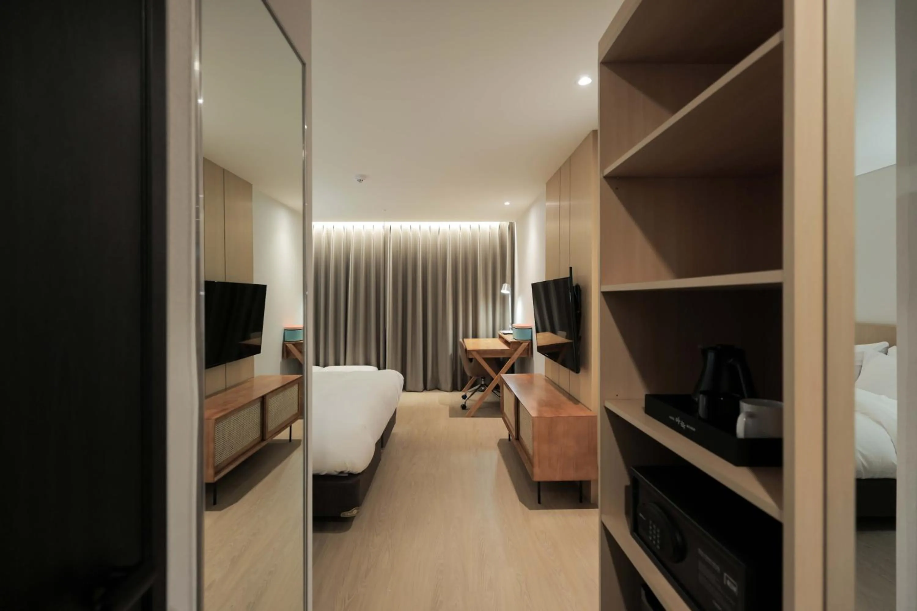 Bed in Aank Hotel Incheon Guwol