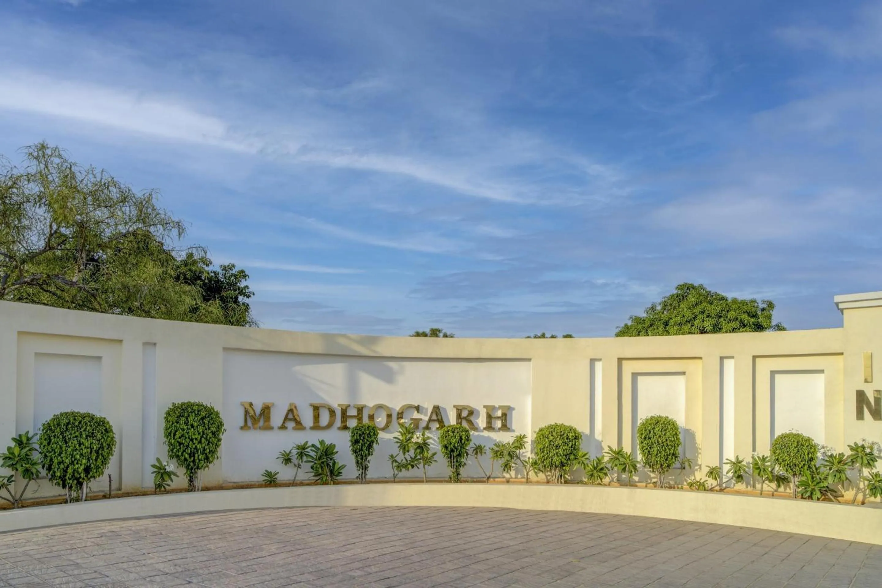 Facade/entrance in Palette - Madhogarh