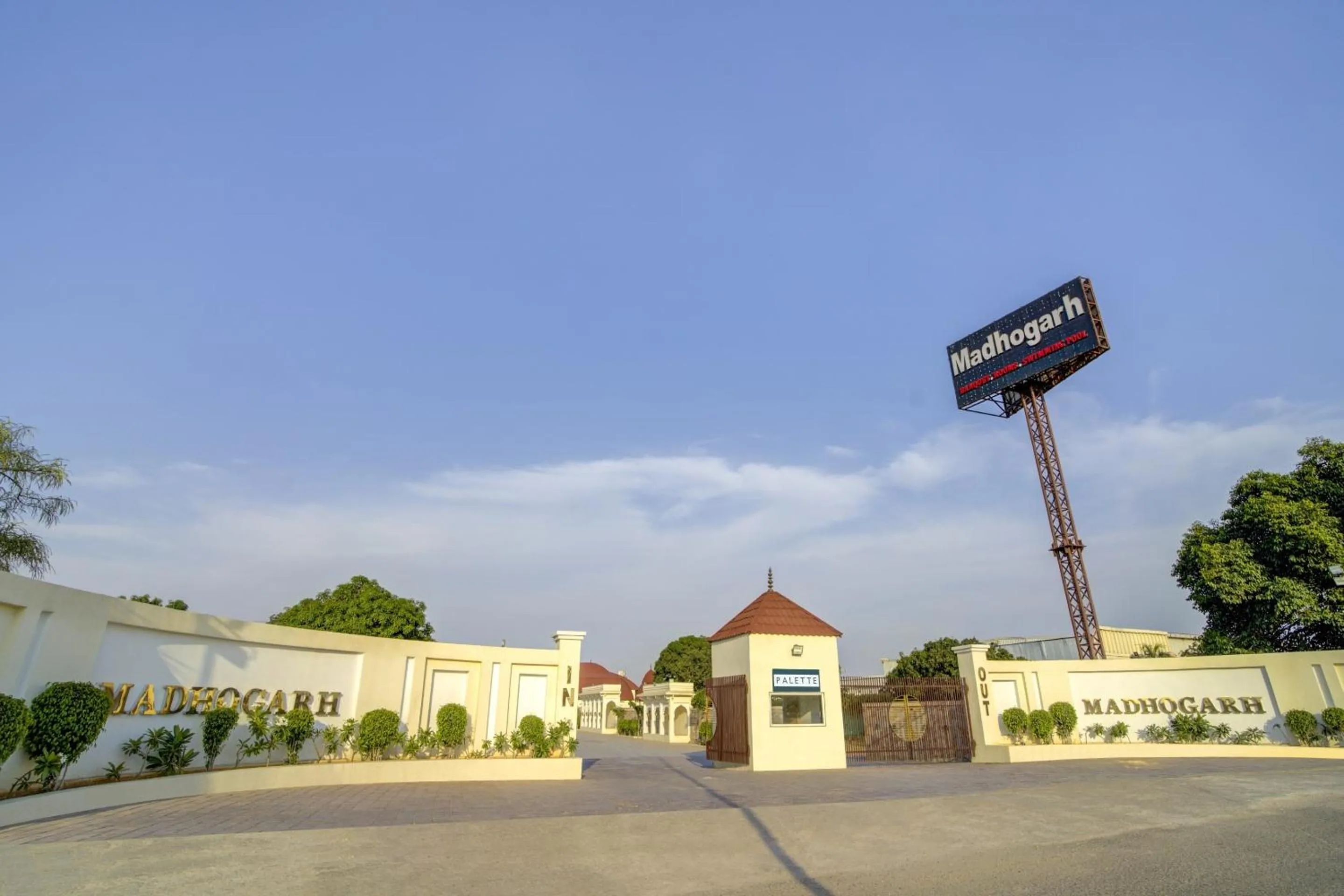 Facade/entrance in Palette - Madhogarh