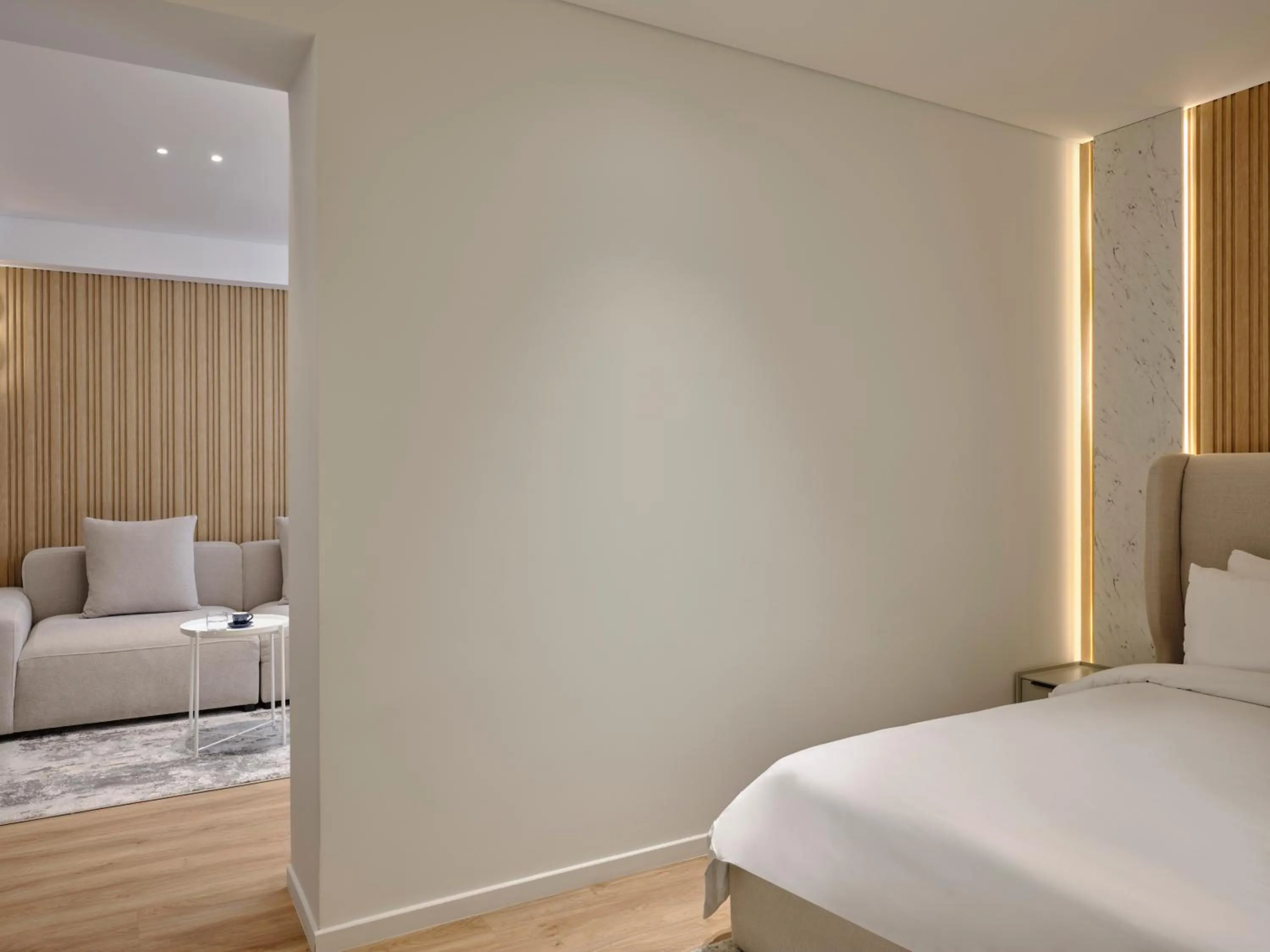 Photo of the whole room, Bed in Nur Aparthotel Athens