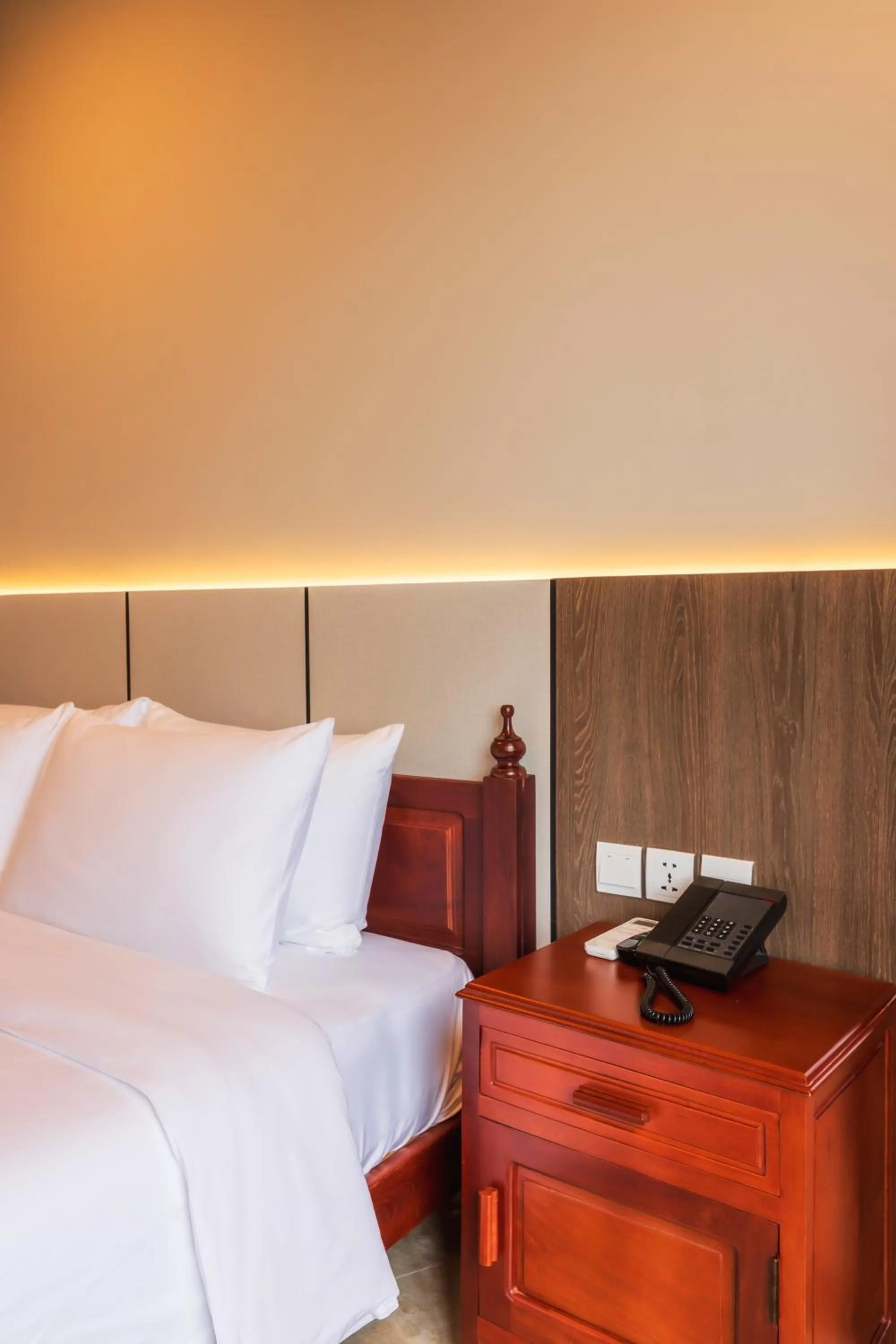 Bed in Otres Beach Hotel